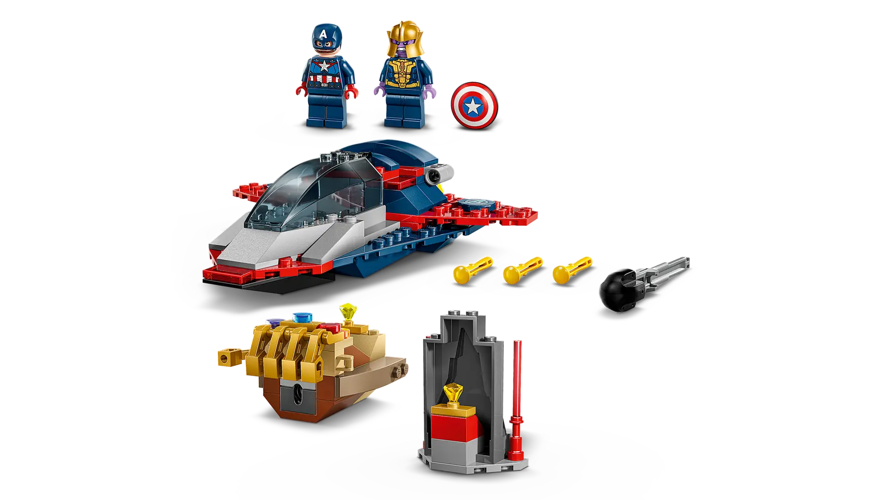 Lego Captain America vs. Thanos (76319)