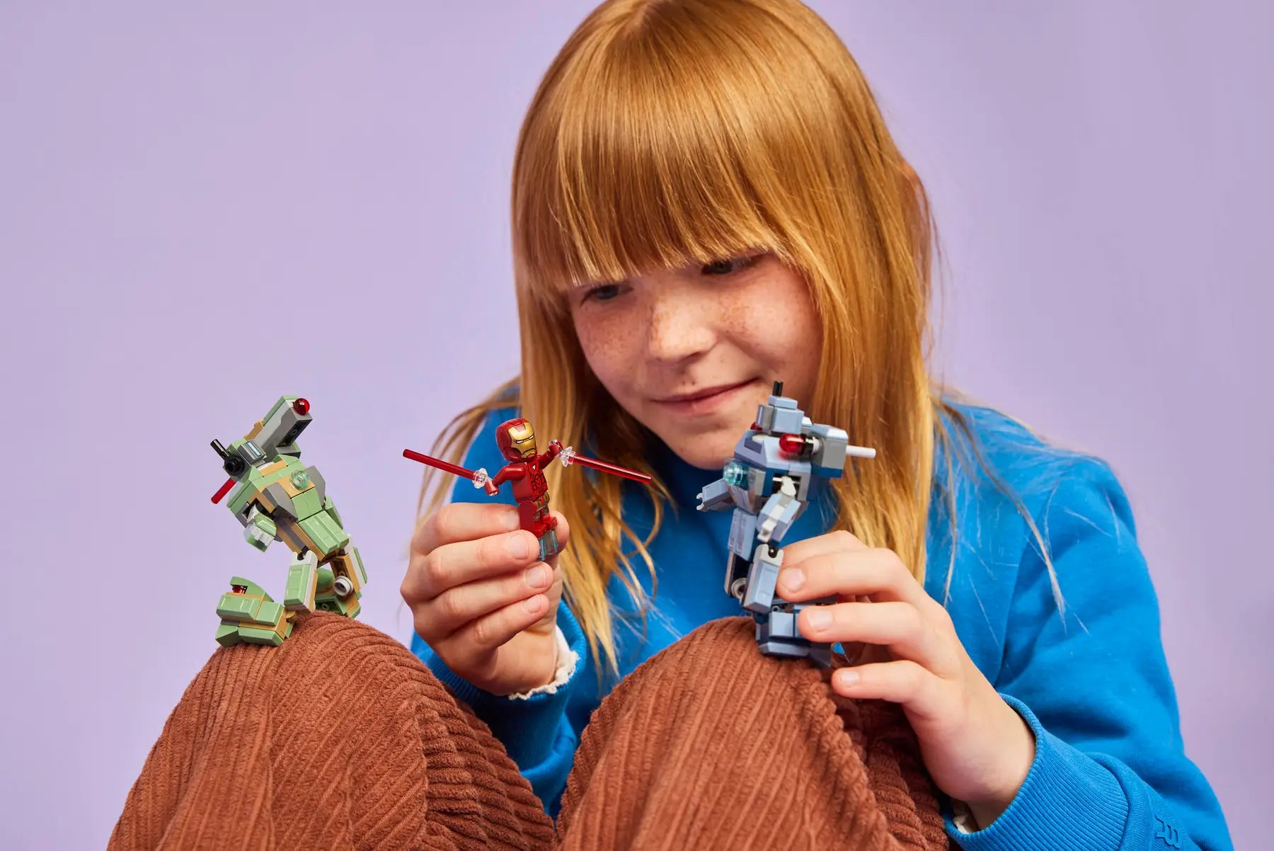 Lego Iron Man & War Machine vs. Hammer Drones (76320)