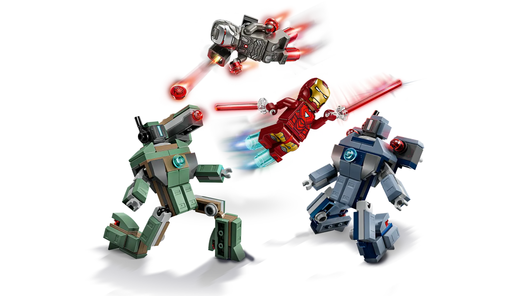 Lego Iron Man & War Machine vs. Hammer Drones (76320)
