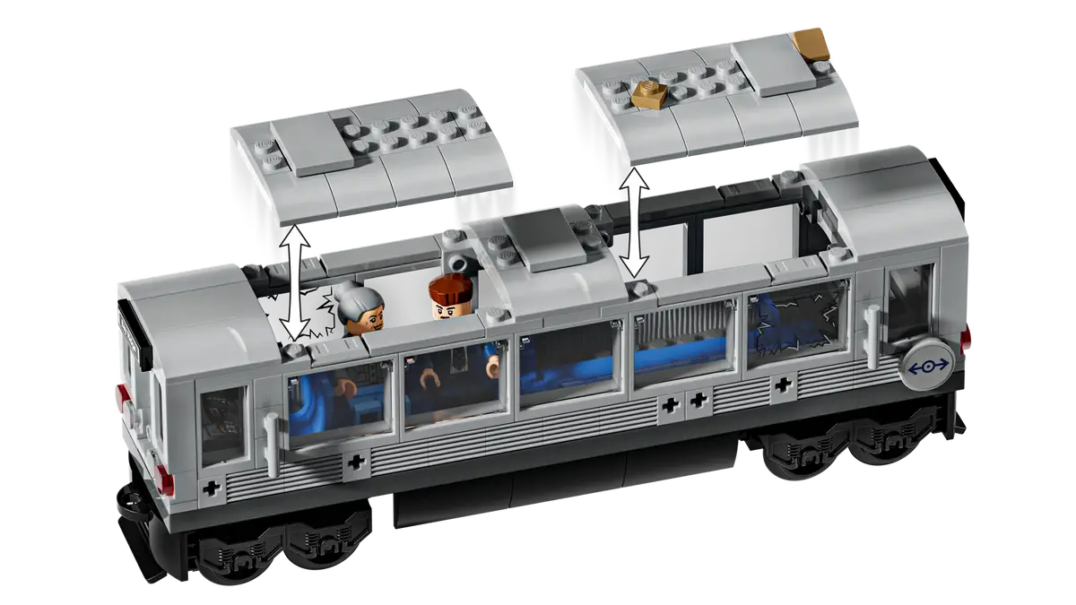 Lego Spider-Man vs. Doc Ock Subway Train Scene (76321)