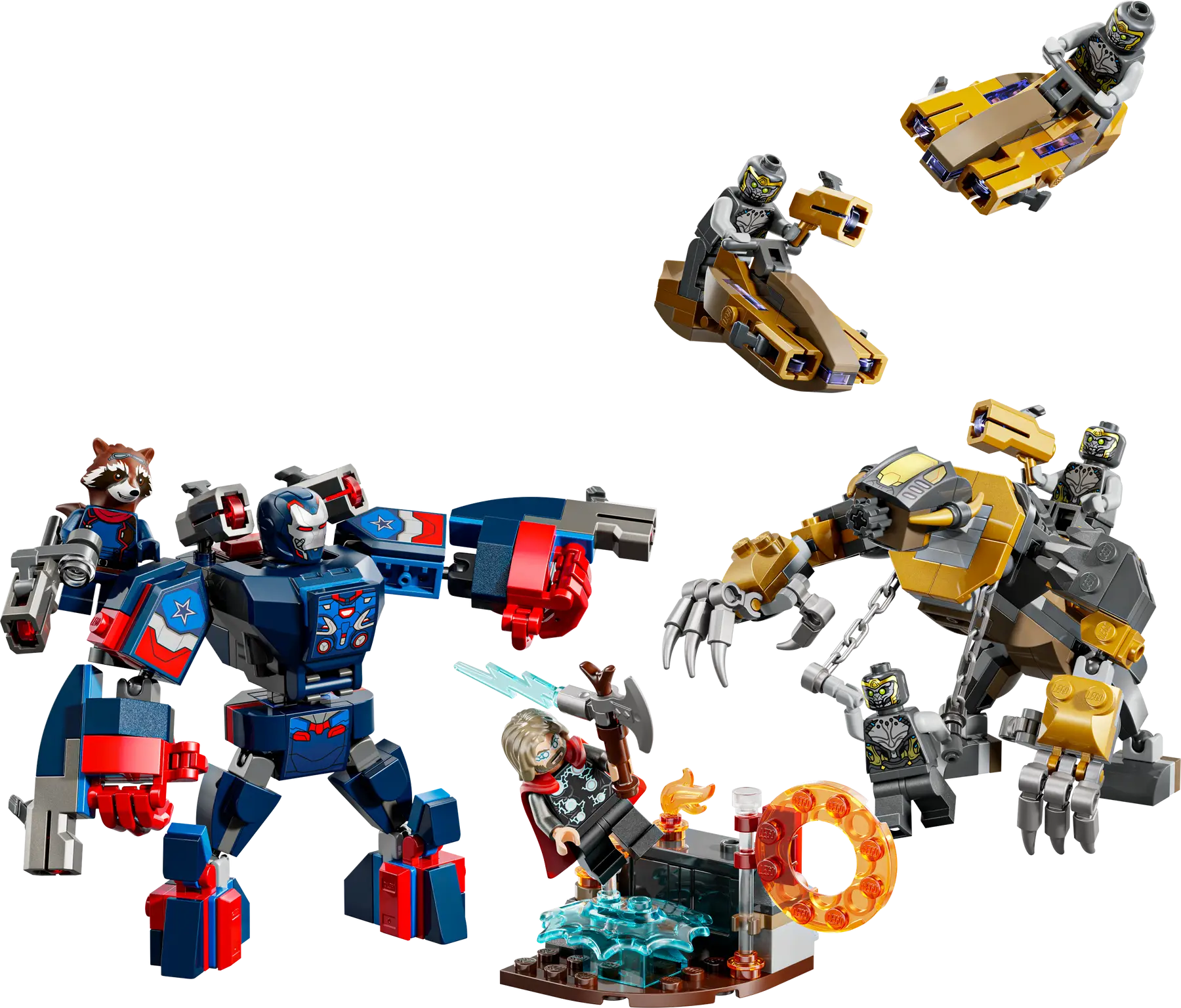 Lego Avengers: Endgame Thor vs. Chitauri (76322)