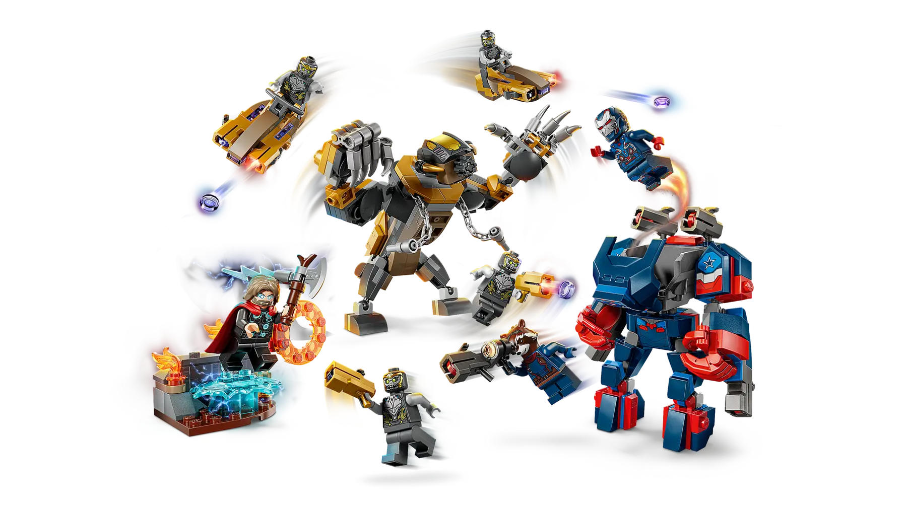 Lego Avengers: Endgame Thor vs. Chitauri (76322)