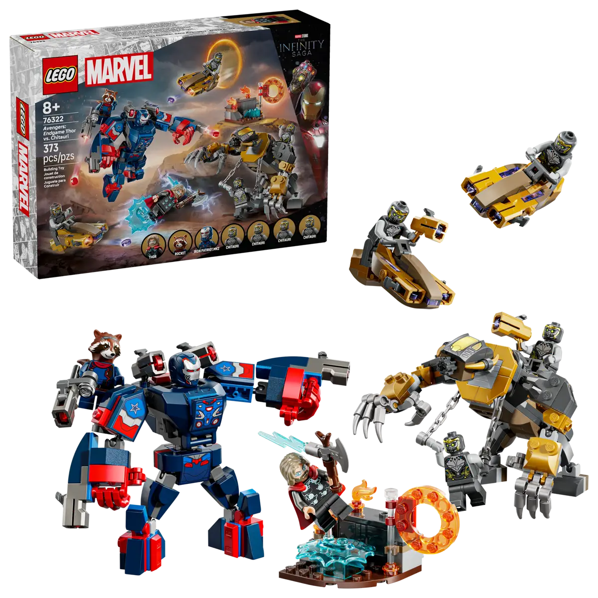 Lego Avengers: Endgame Thor vs. Chitauri (76322)