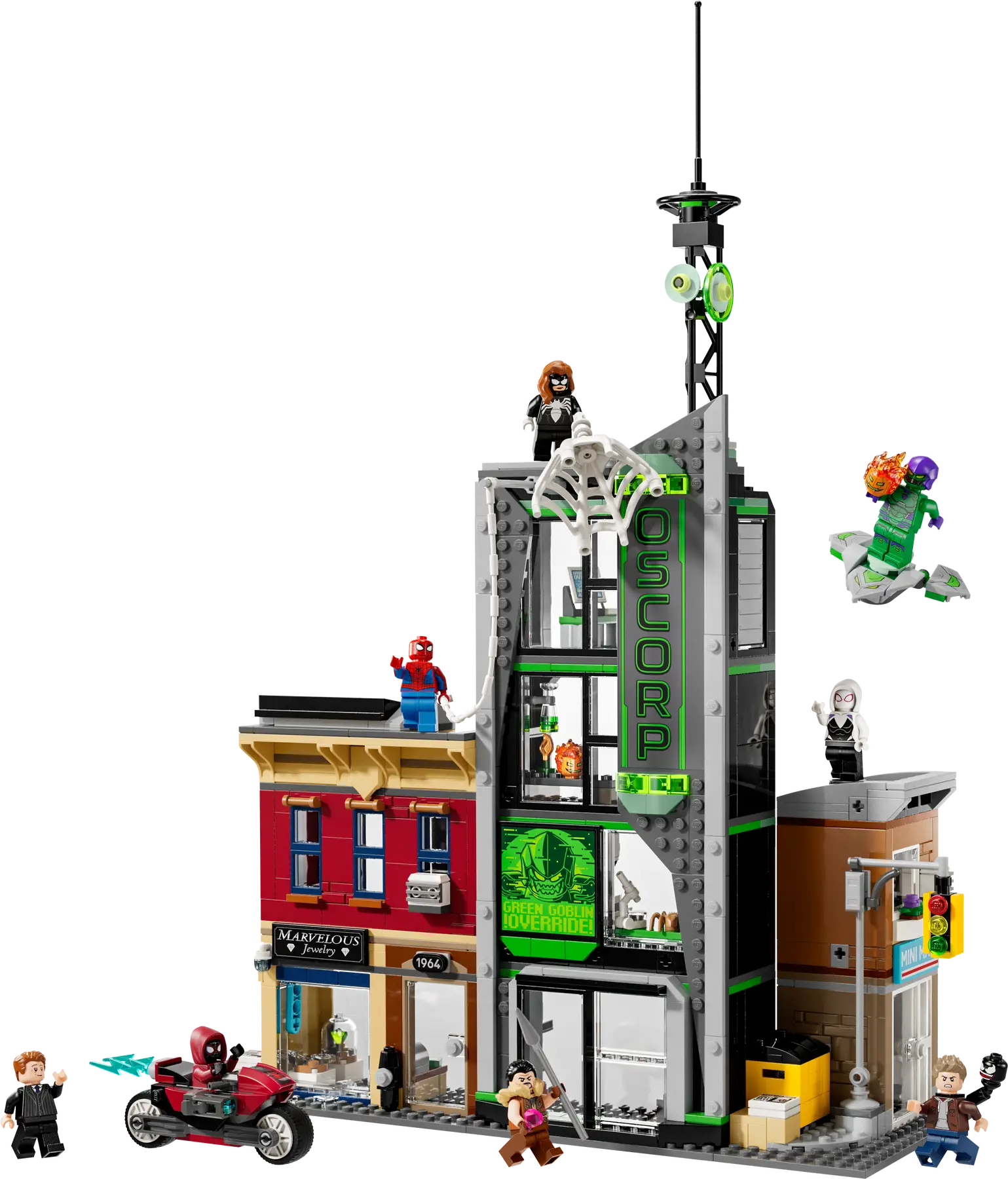 Lego Spider-Man vs. Oscorp (76324)