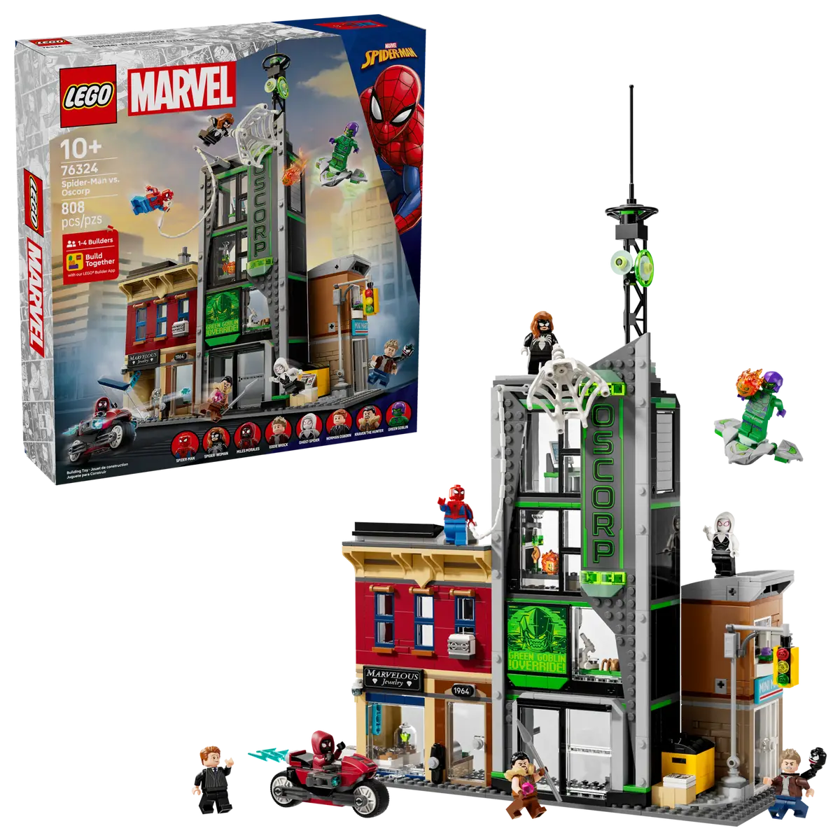 Lego Spider-Man vs. Oscorp (76324)