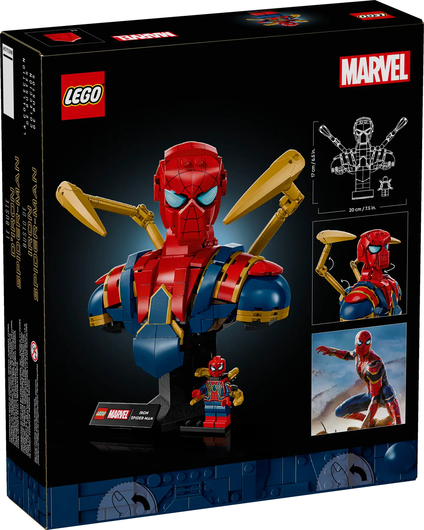 Lego Iron Spider-Man Bust (76326)