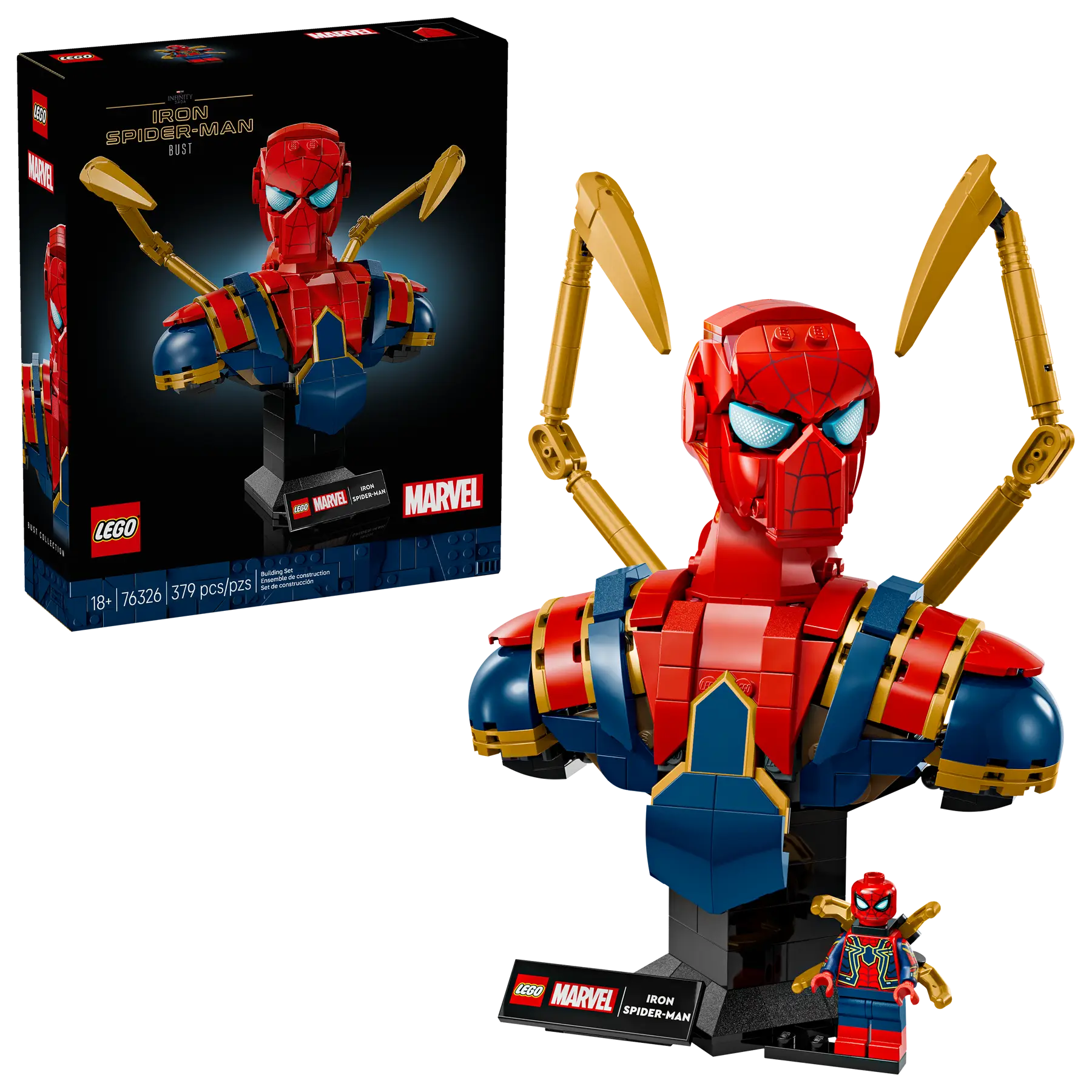Lego Iron Spider-Man Bust (76326)