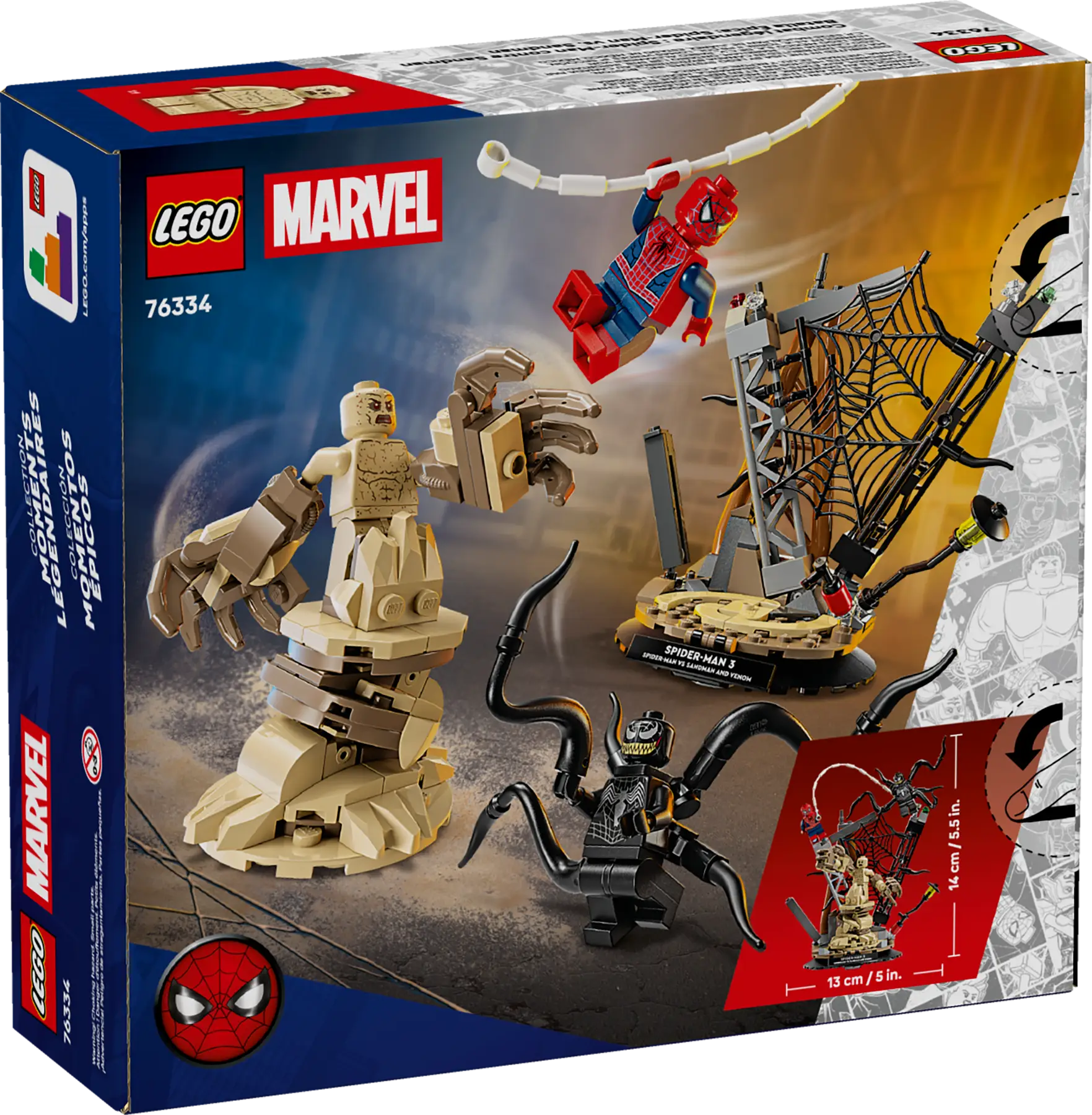 Lego Epic Battle: Spider-Man vs. Sandman (76334)