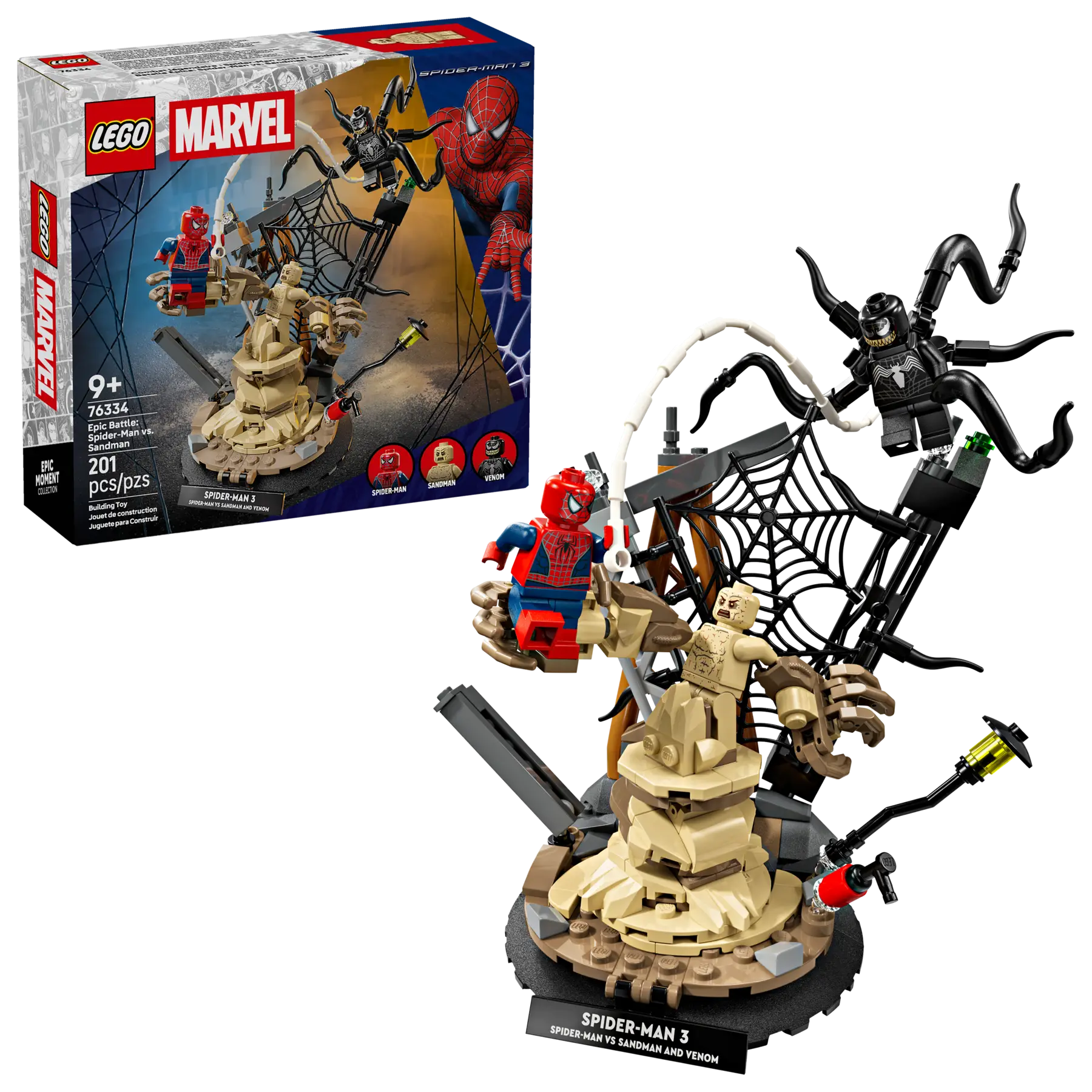 Lego Epic Battle: Spider-Man vs. Sandman (76334)