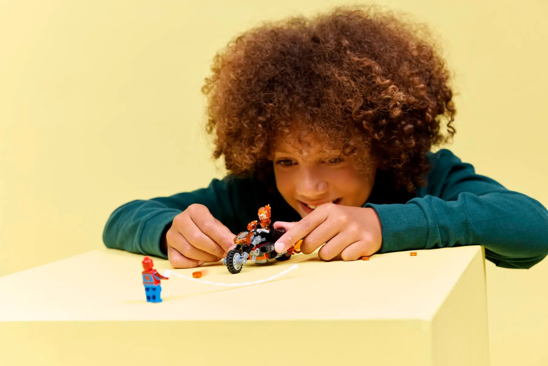 Lego Spider-Man vs. Ghost Rider Motorcycle (76335)