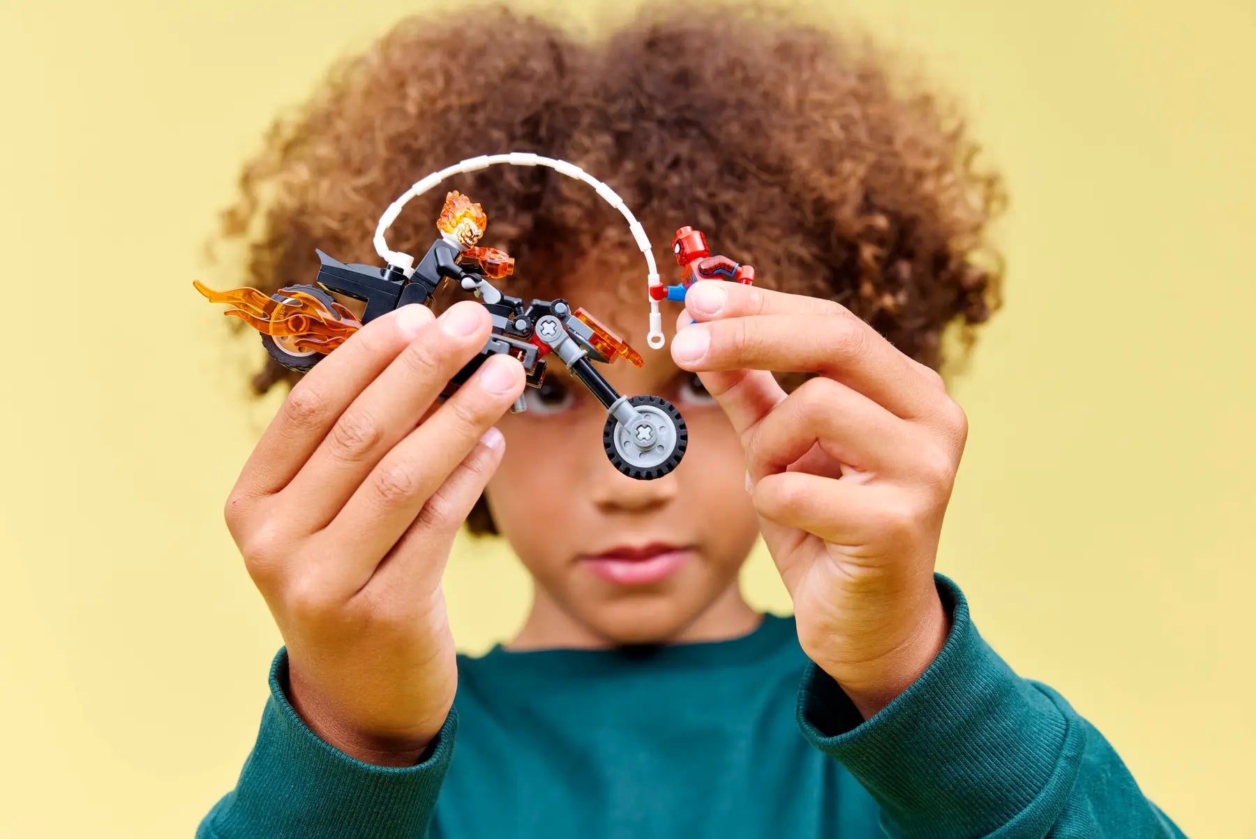 Lego Spider-Man vs. Ghost Rider Motorcycle (76335)