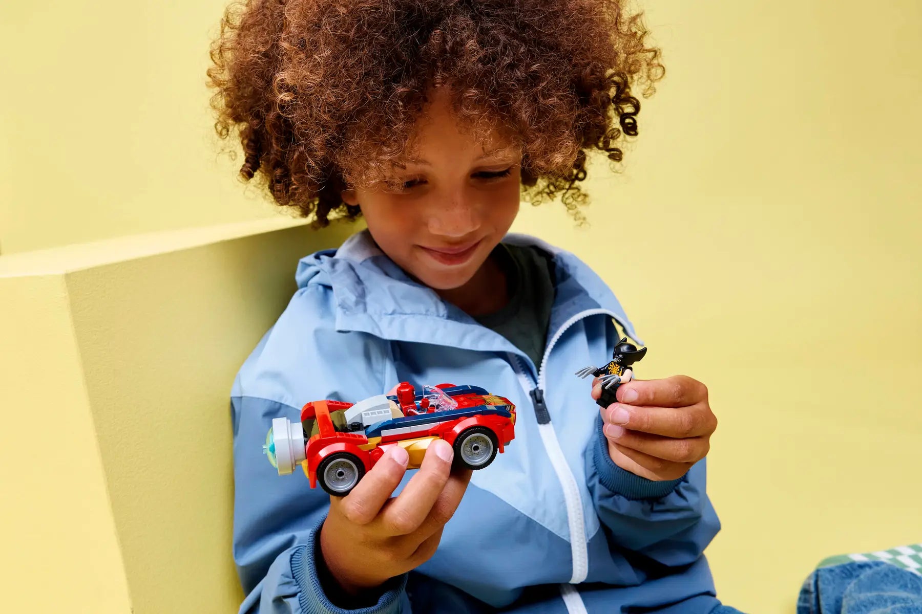 Lego Spider-Man Car vs. Venomized Wolverine (76336)