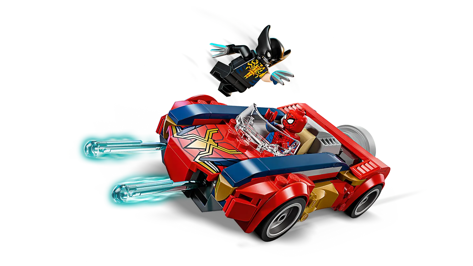 Lego Spider-Man Car vs. Venomized Wolverine (76336)