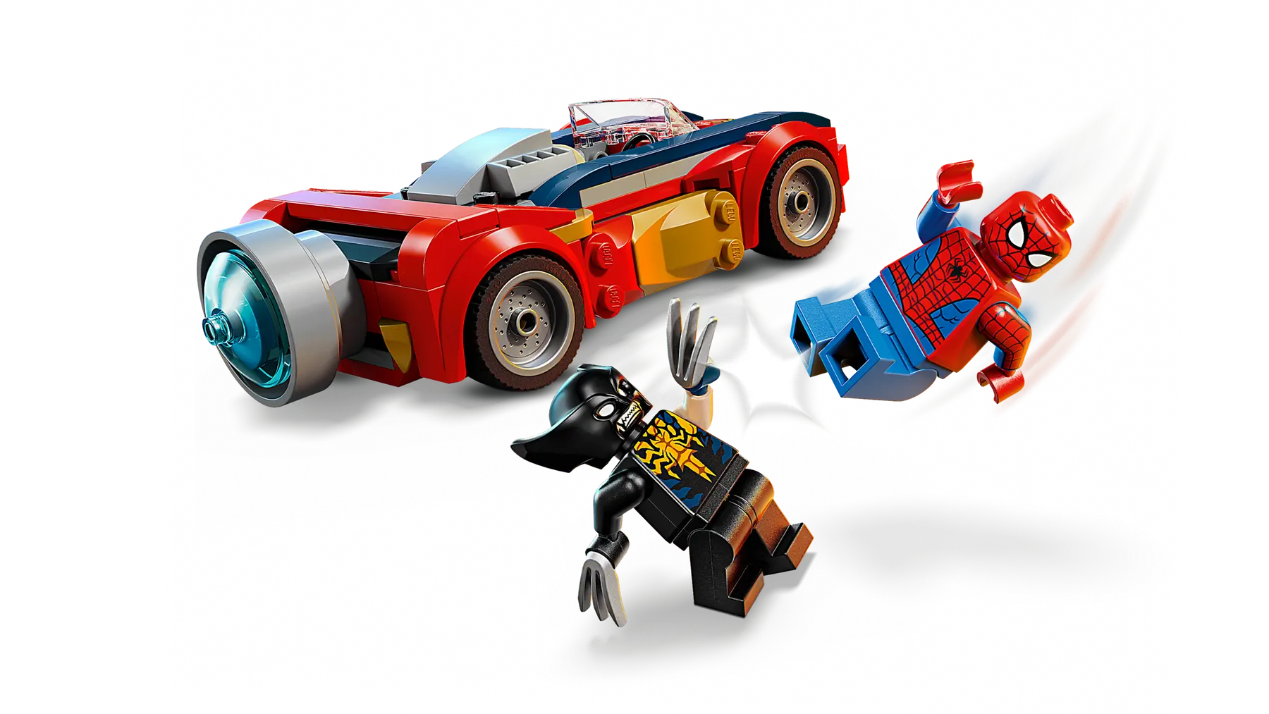 Lego Spider-Man Car vs. Venomized Wolverine (76336)