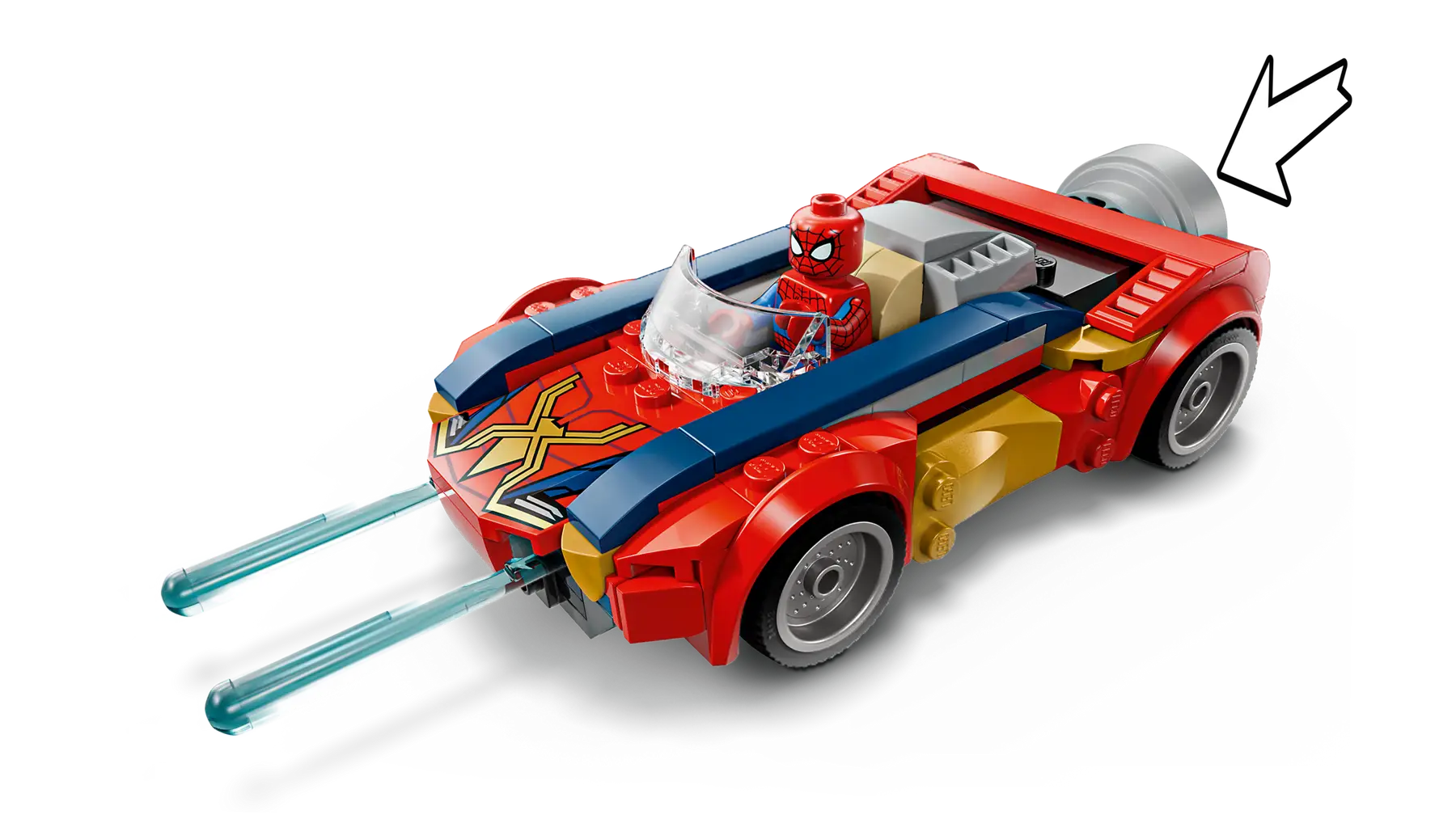 Lego Spider-Man Car vs. Venomized Wolverine (76336)