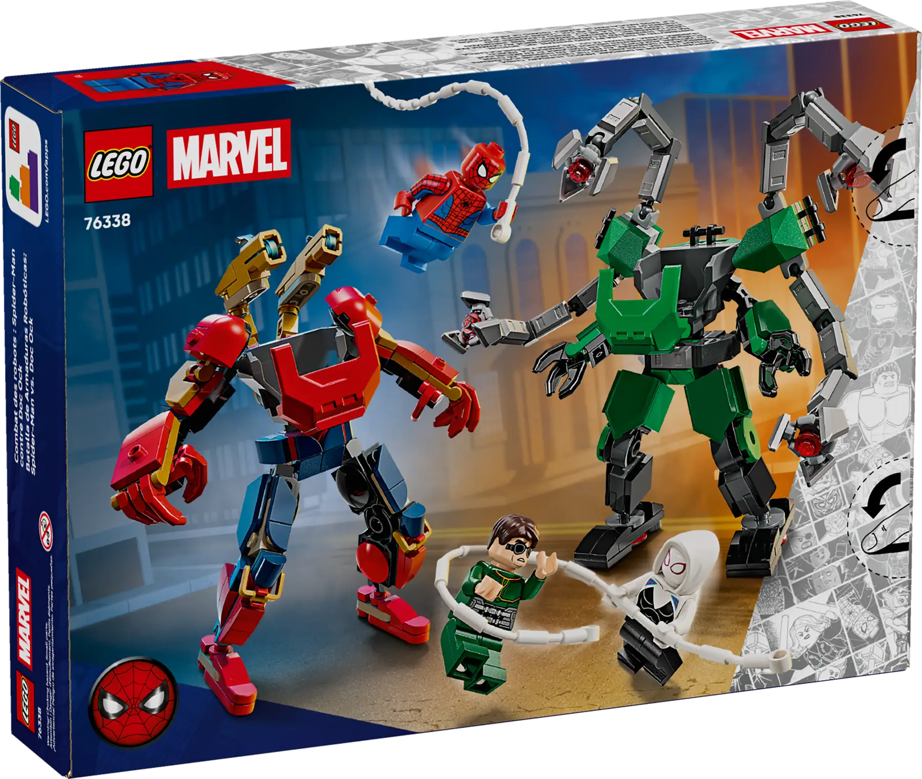 Lego Mech Battle: Spider-Man vs. Doc Ock (76338)