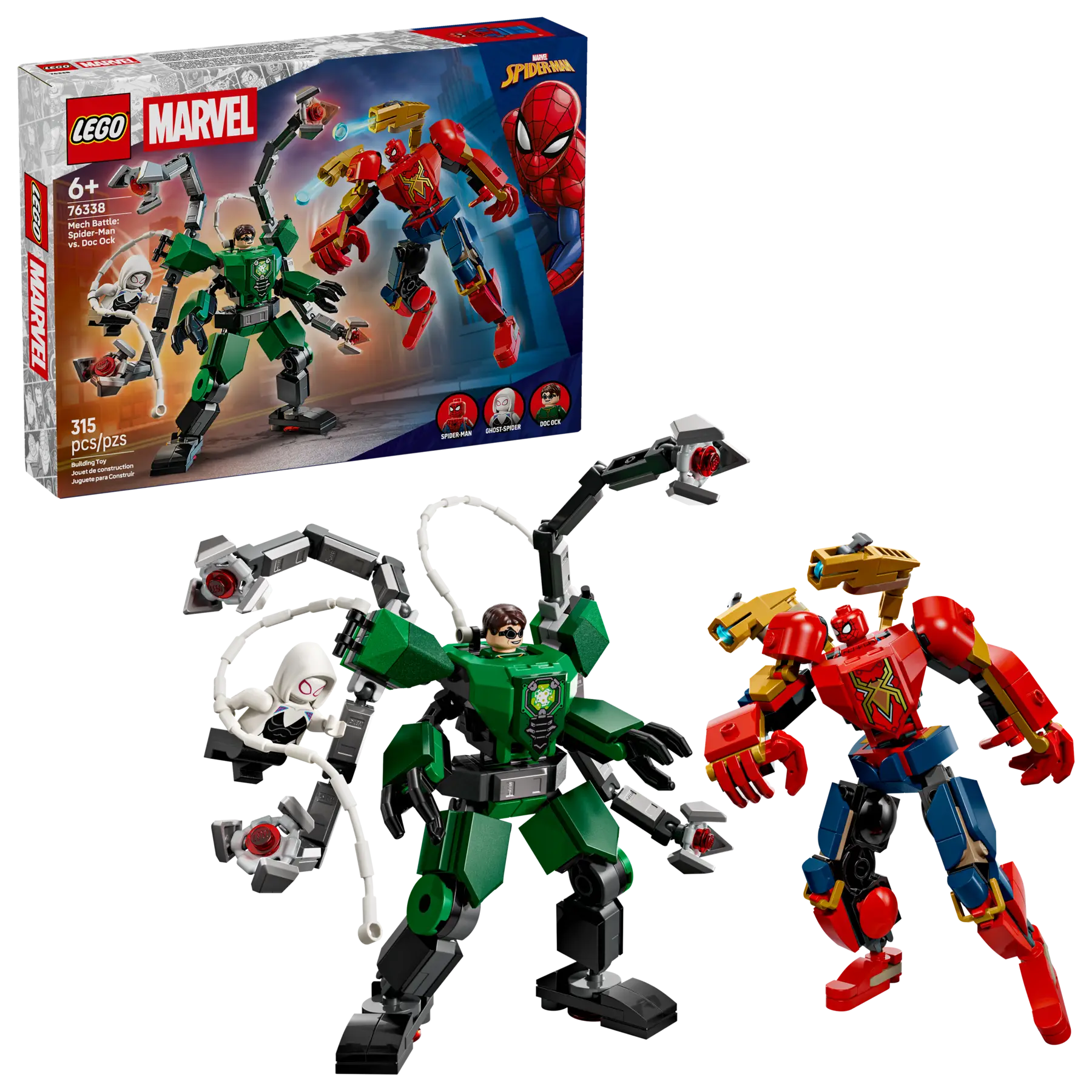 Lego Mech Battle: Spider-Man vs. Doc Ock (76338)