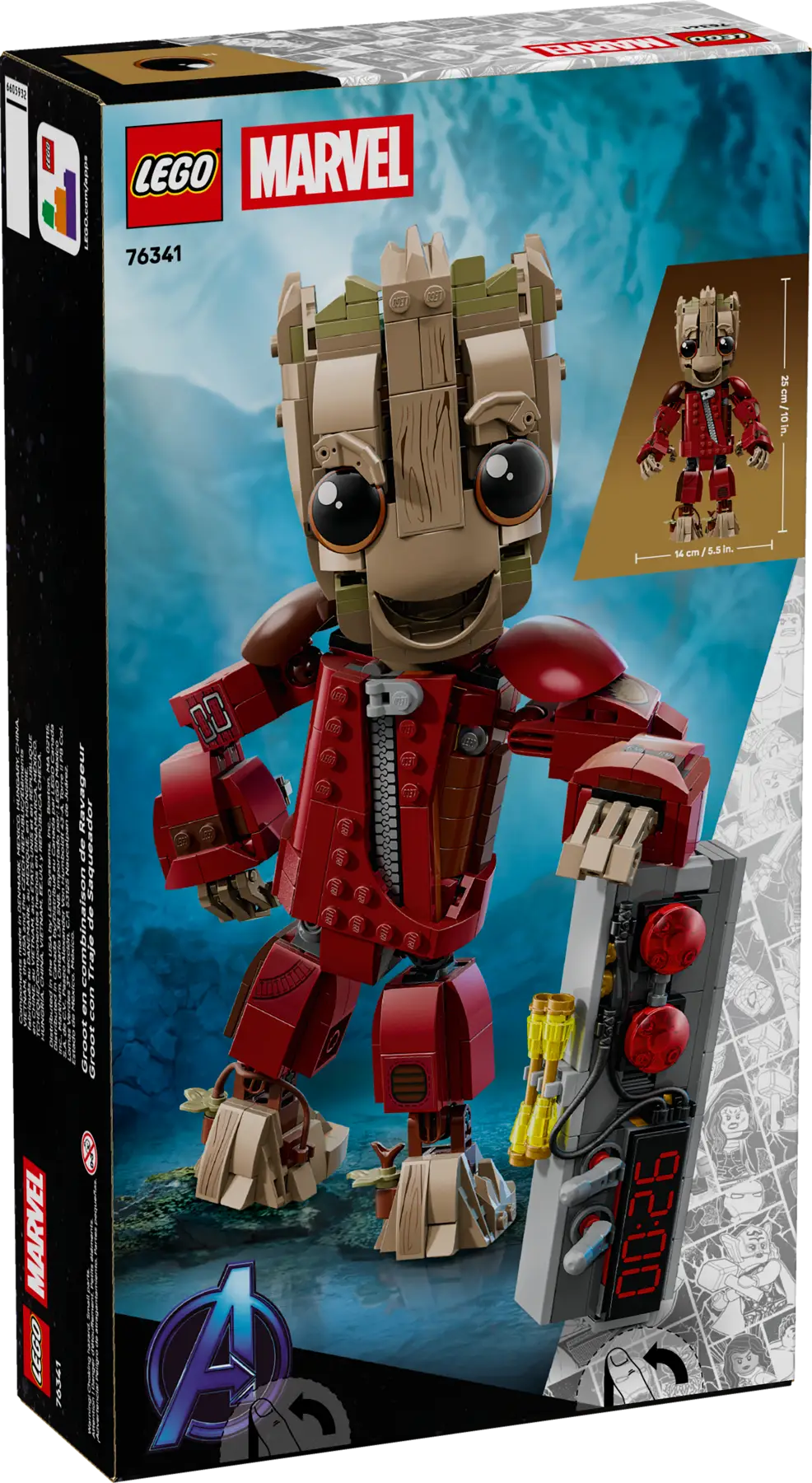 Lego Ravager Jumpsuit Groot  (76341)