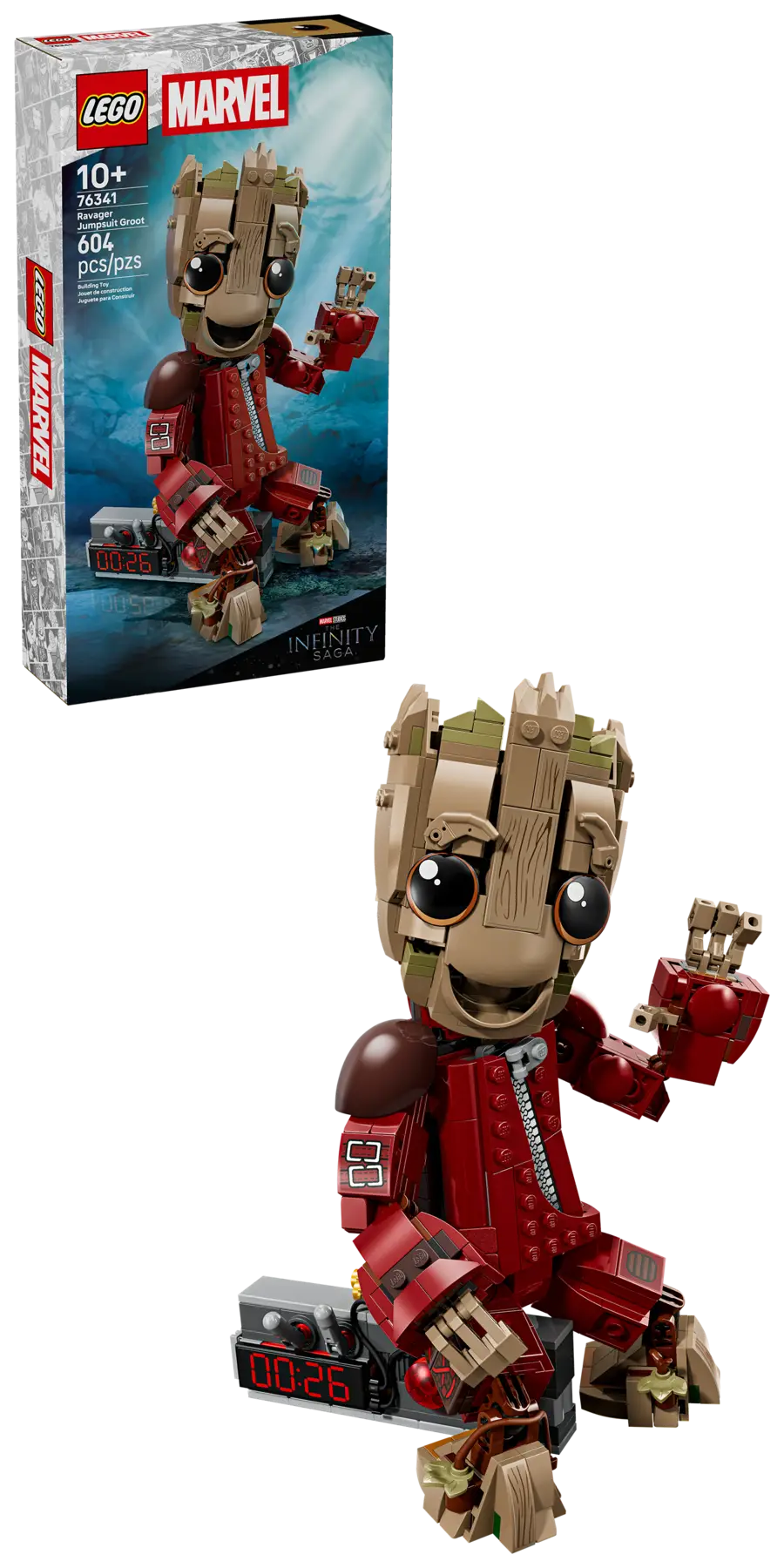 Lego Ravager Jumpsuit Groot  (76341)