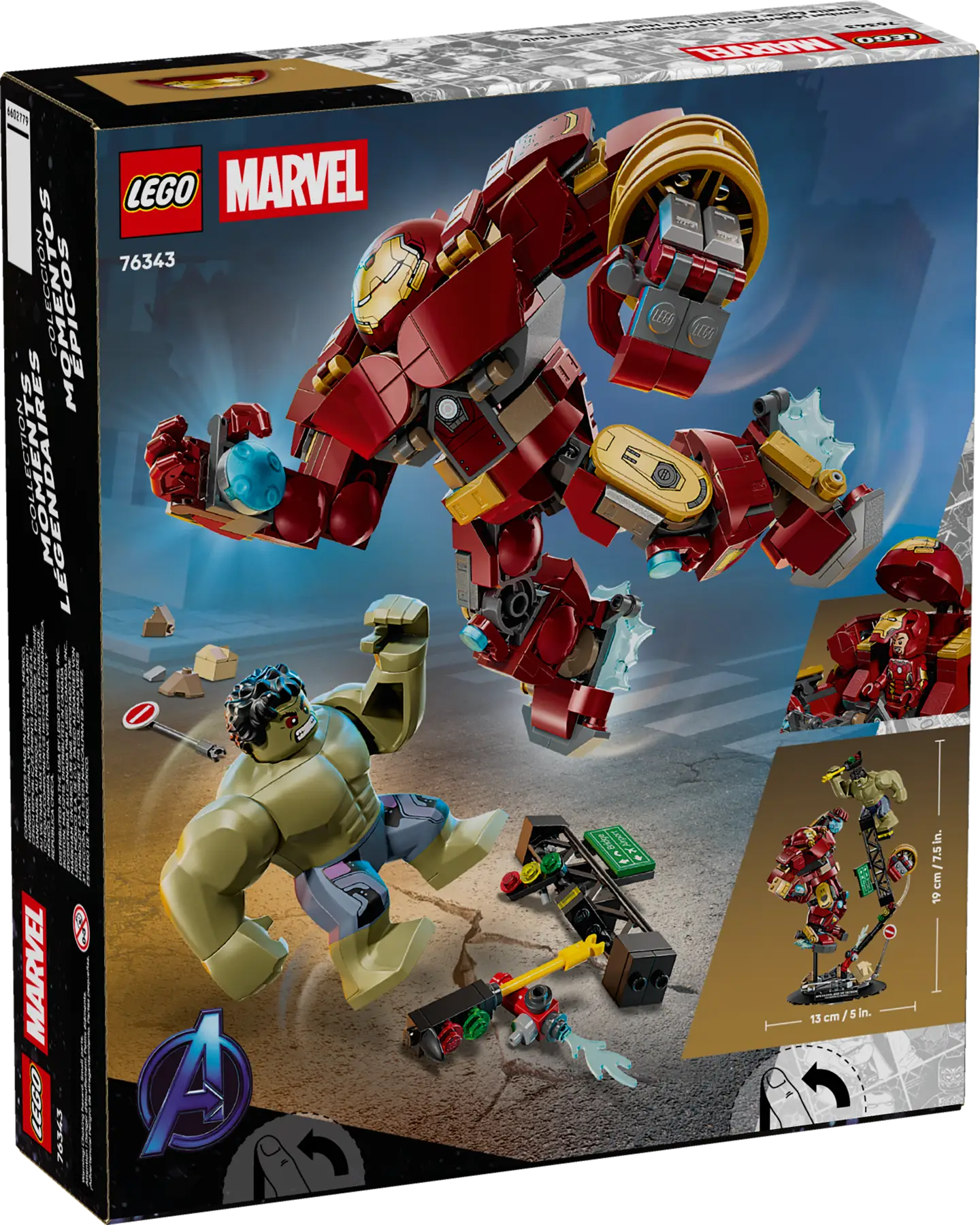 Lego Epic Battle: Hulkbuster vs. The Hulk (76343)