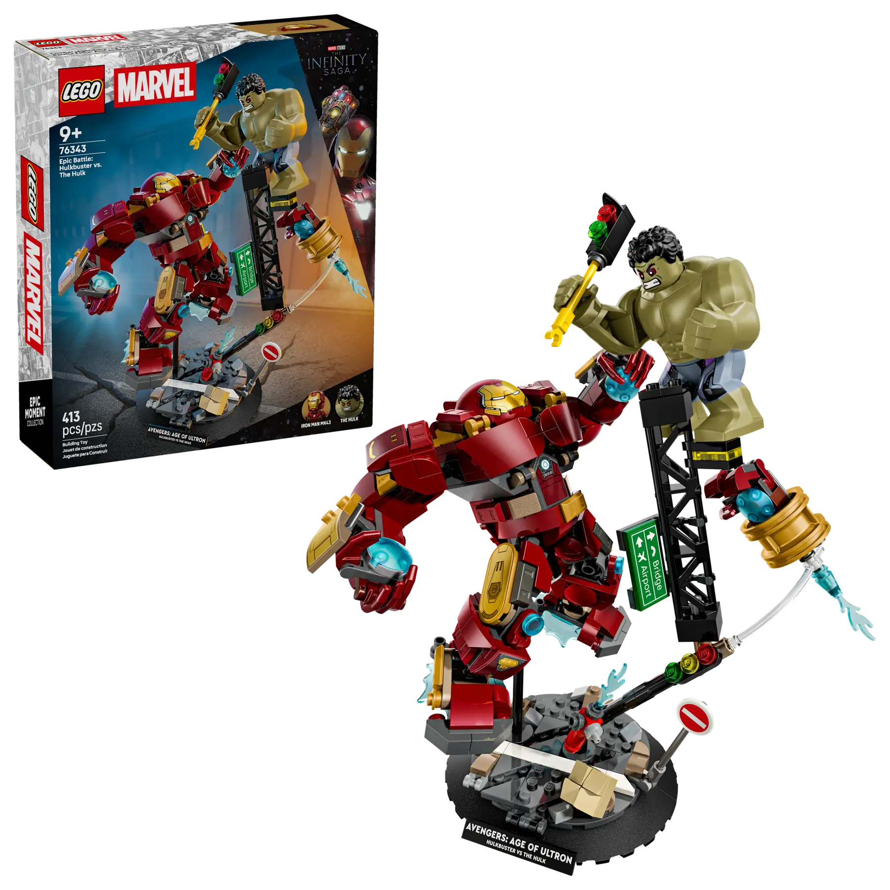 Lego Epic Battle: Hulkbuster vs. The Hulk (76343)