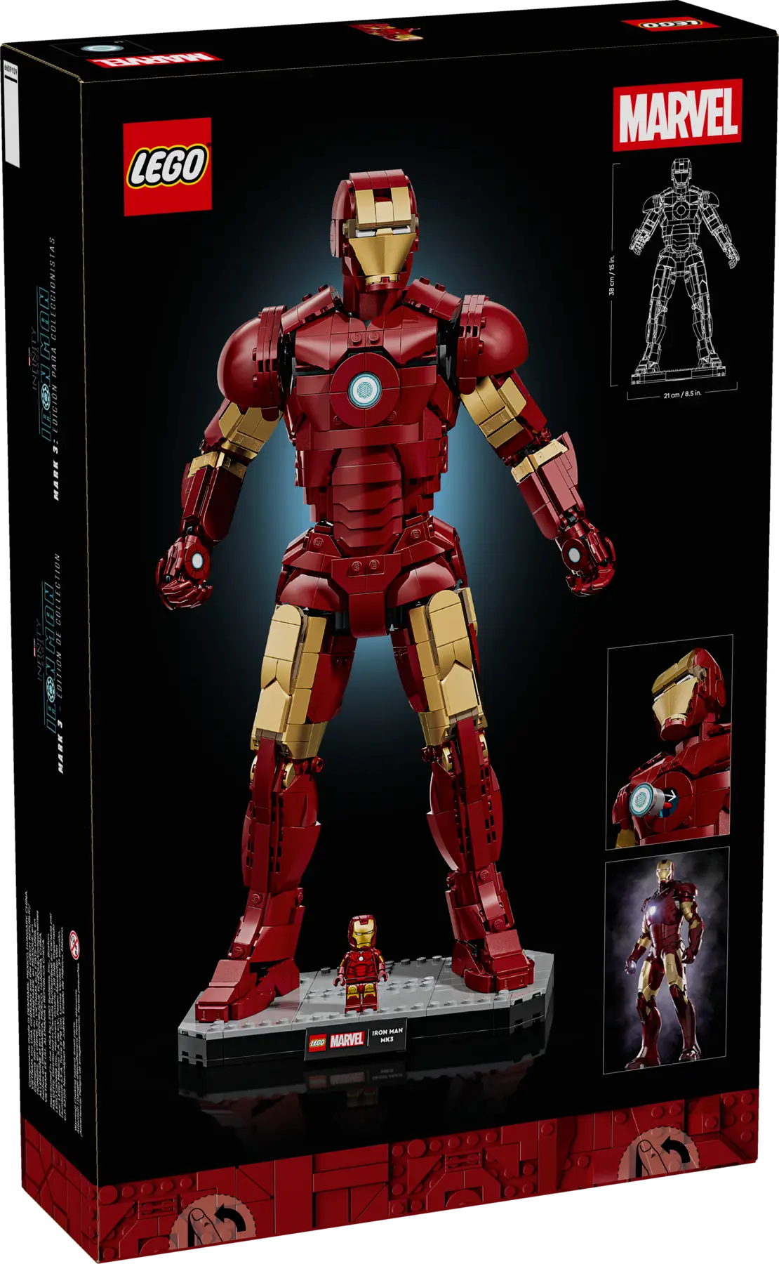 Lego Iron Man Mark 3 Collectors' Edition (76344)