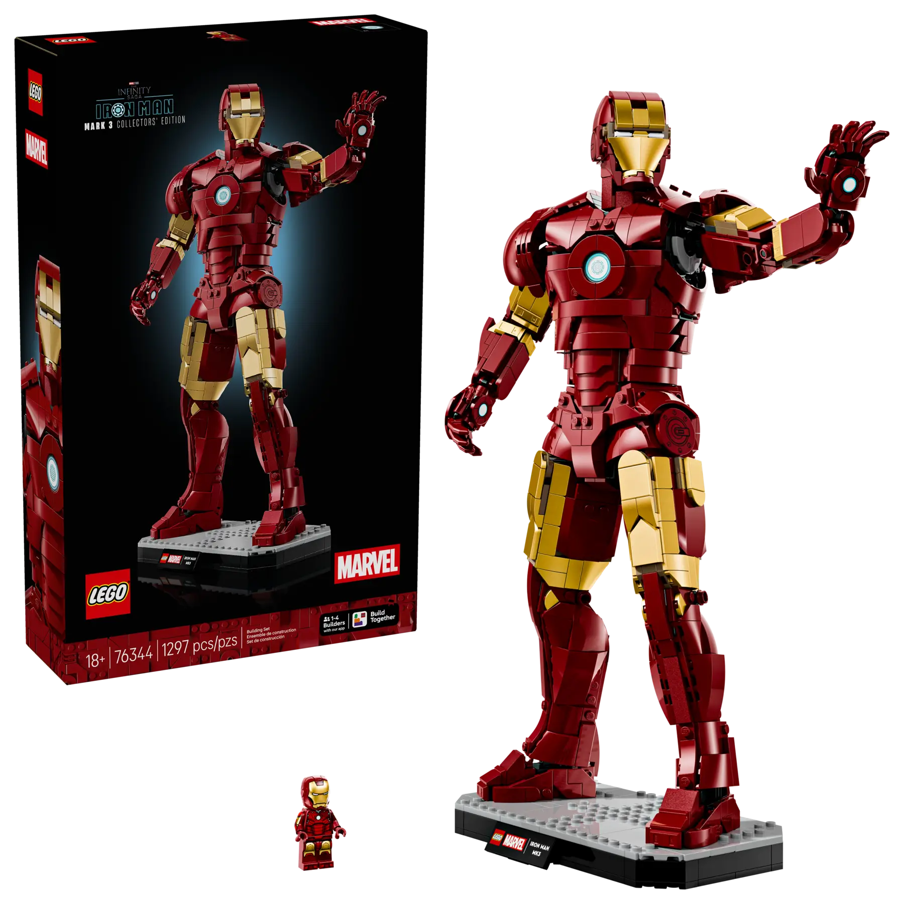 Lego Iron Man Mark 3 Collectors' Edition (76344)