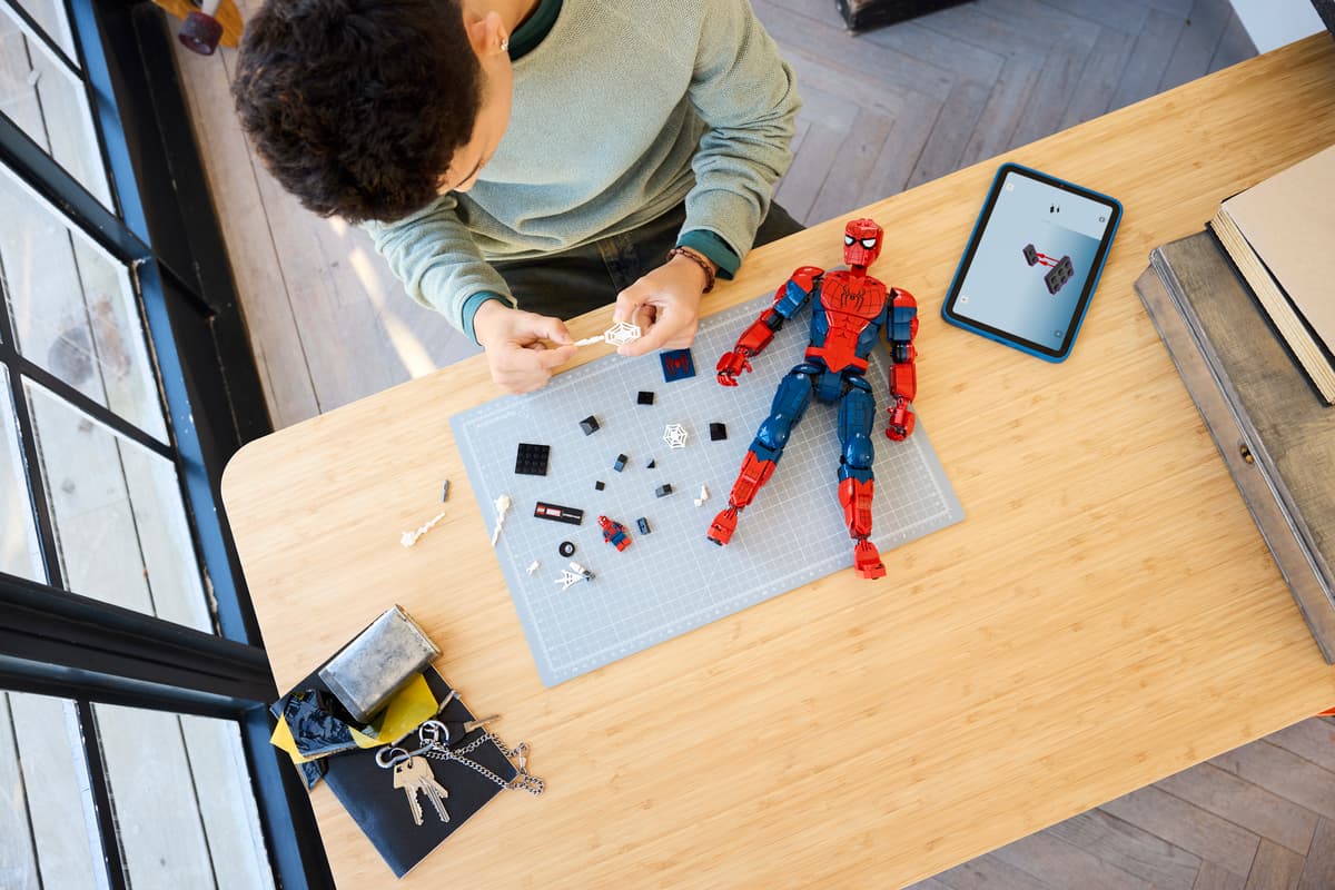 LEGO Marvel Spider-Man Hero Figure (76346) – Poseable Buildable Action Figure