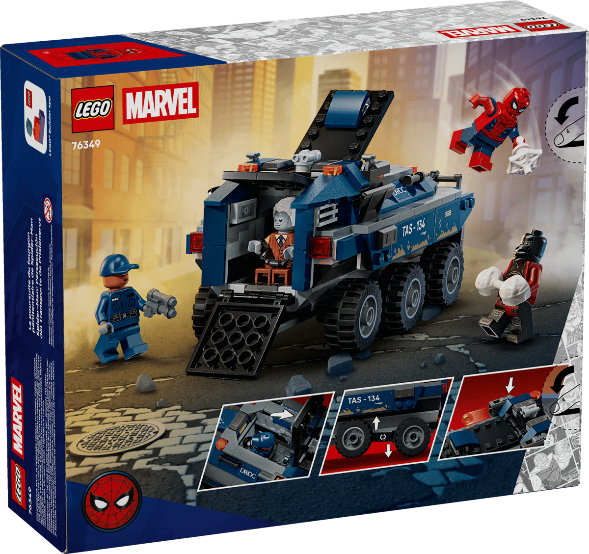 LEGO Marvel Spider-Man Prison Transport (76349) – Action Play Set