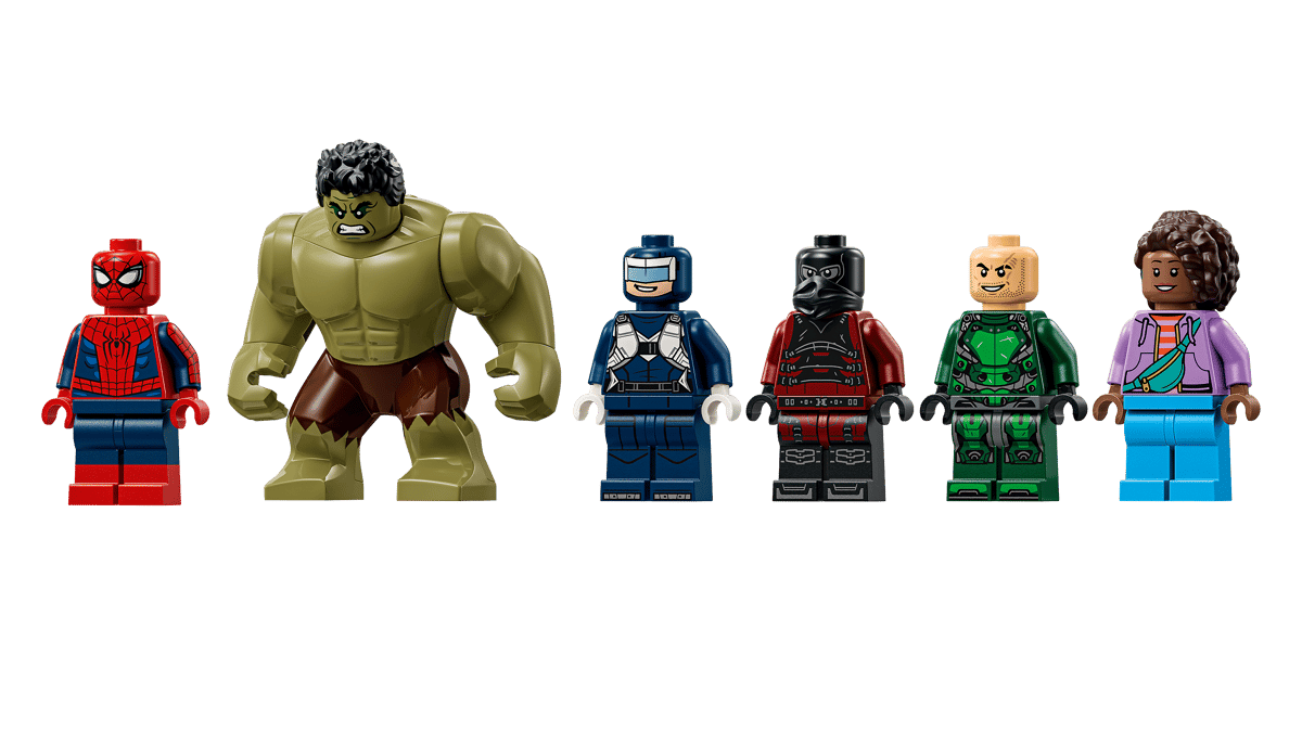 LEGO Marvel Spider-Man vs. Hulk Epic Clash (76350) – Action Battle Building Set