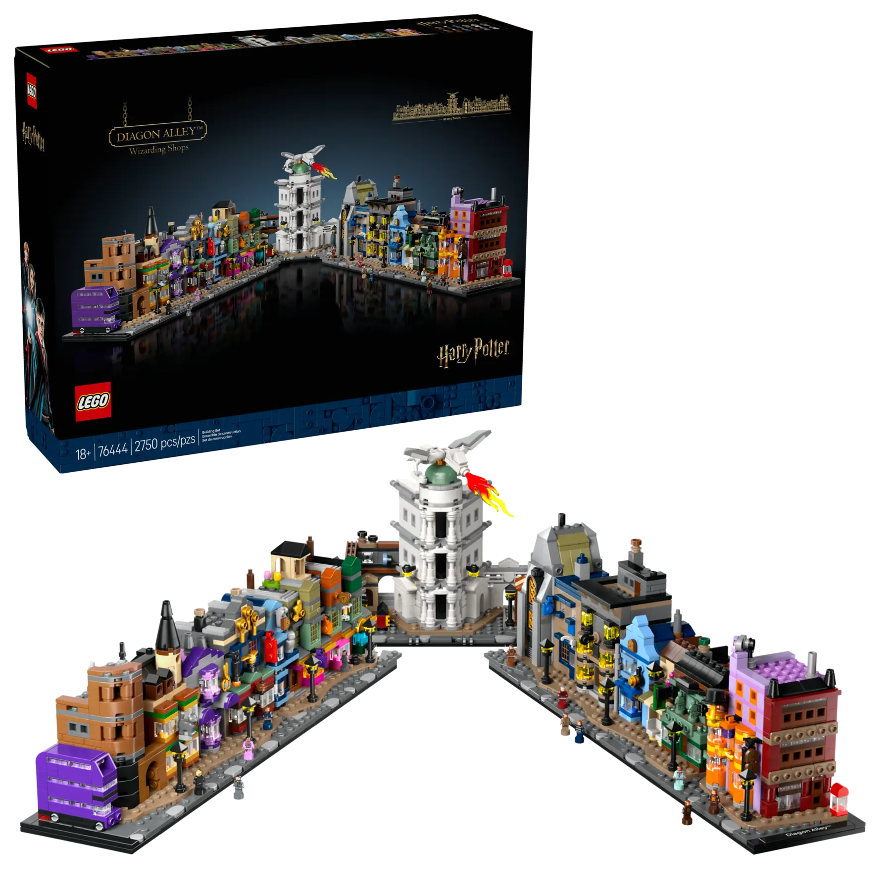 Lego Diagon Alley™ Wizarding Shops (76444)
