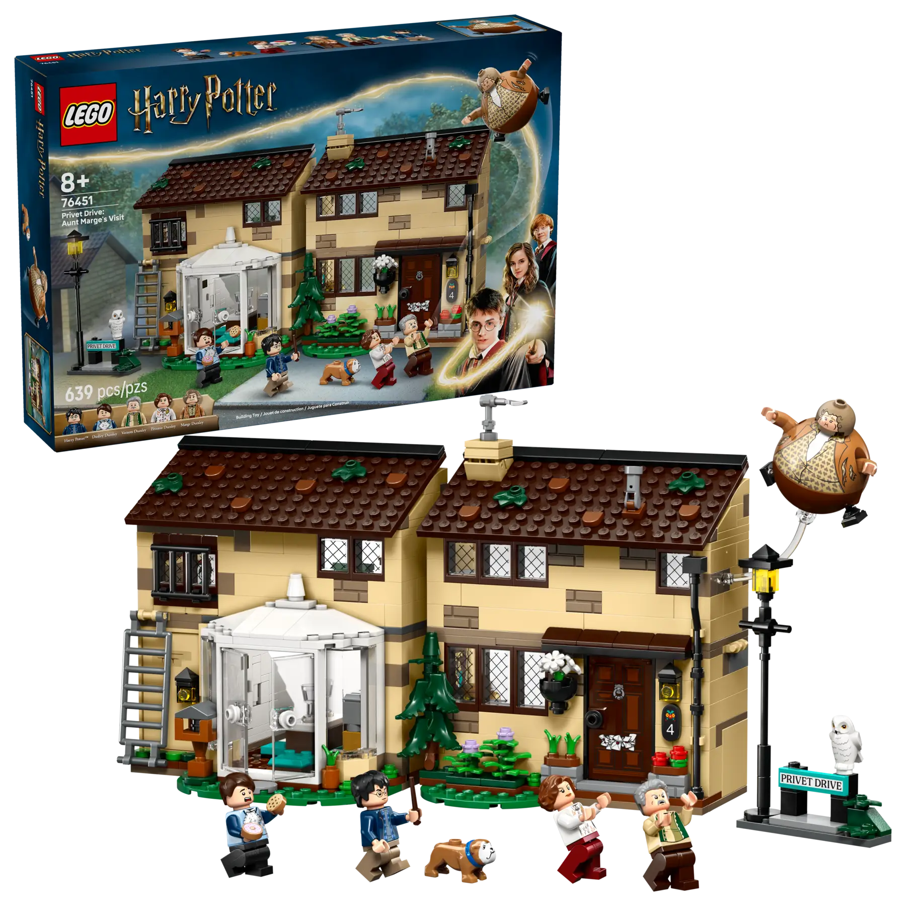 Lego Privet Drive: Aunt Marge's Visit (76451)
