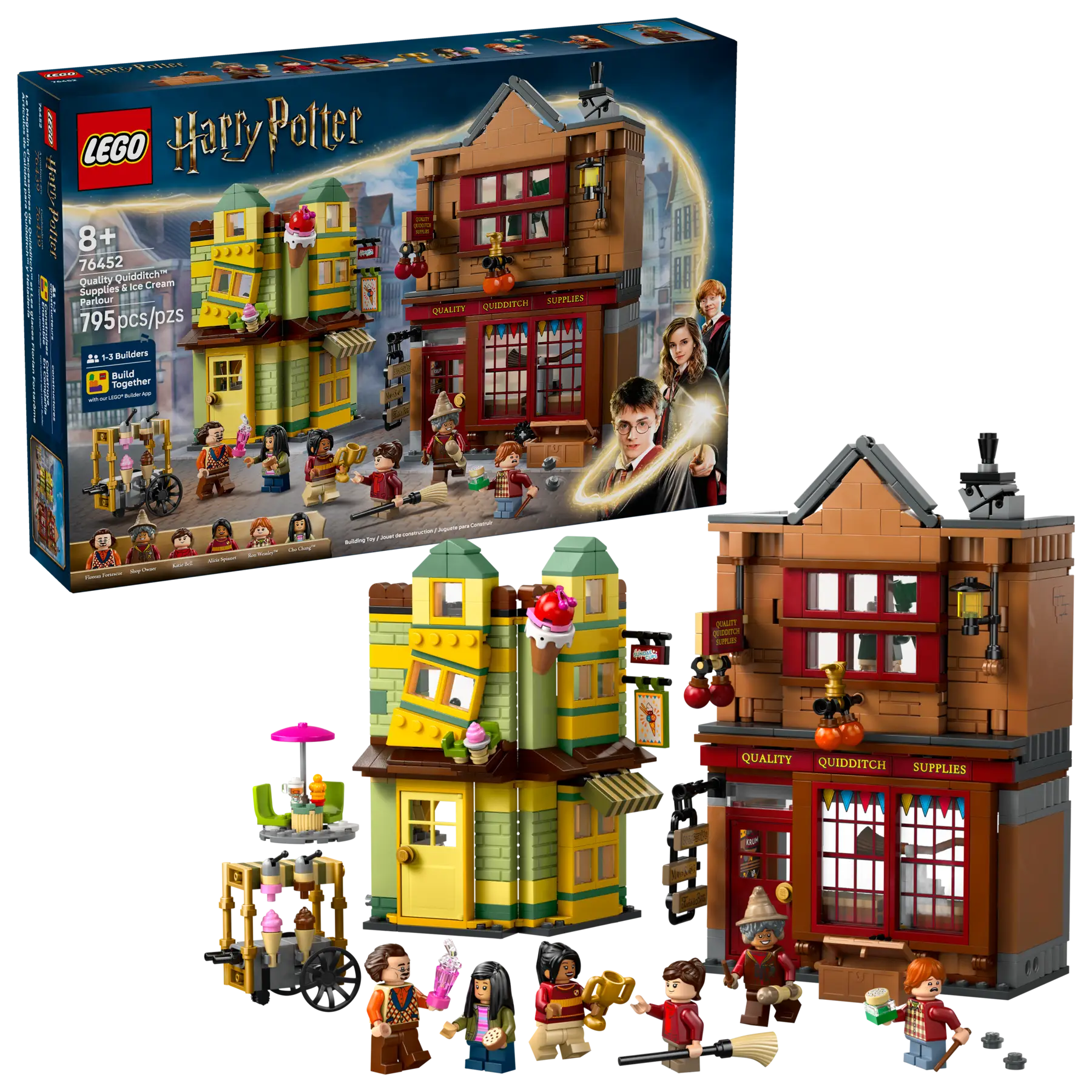 Lego Quality Quidditch™ Supplies & Ice Cream Parlour (76452)