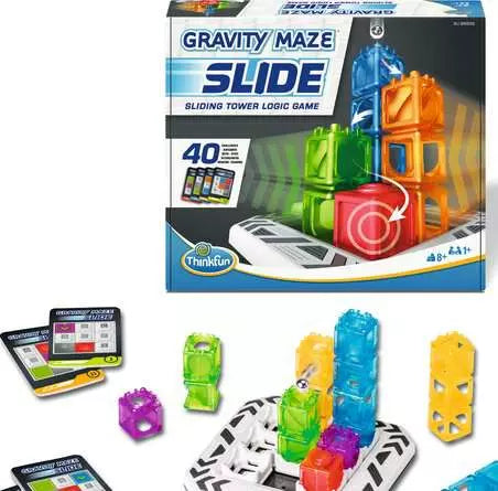 Ravensburger Gravity Maze Slide – Logic & STEM Maze Challenge Game (Ages 8+)