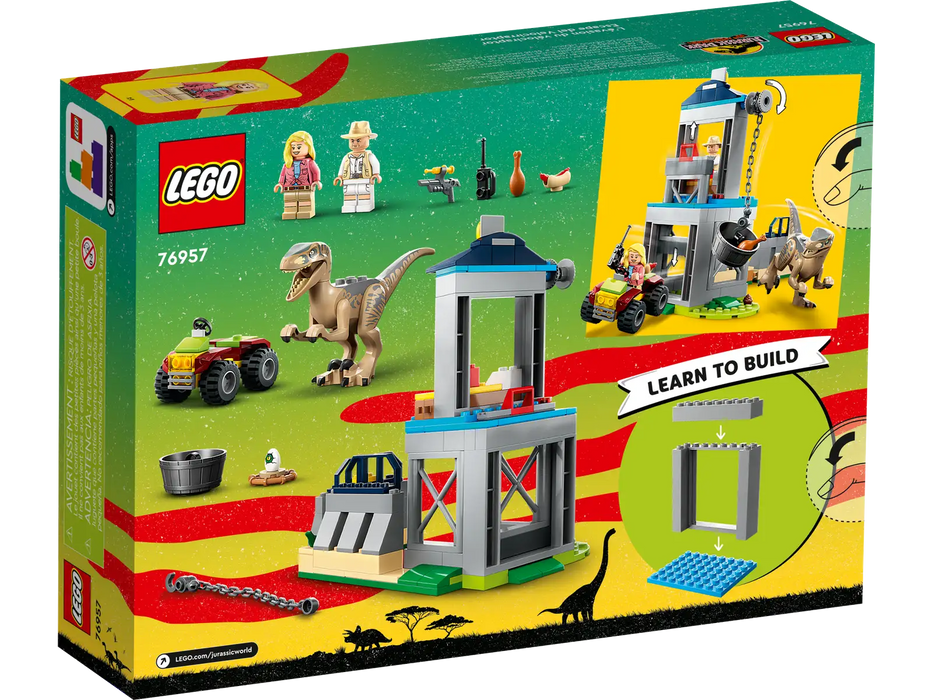 Lego Jurrasic World Velociraptor Escape (76957)
