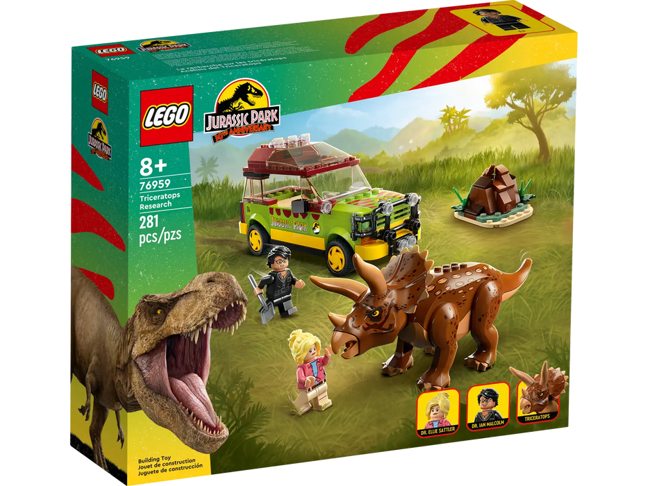 Lego Jurrasic World Triceratops Research (76959)