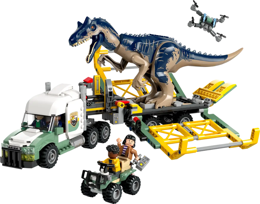 Lego Dinosaur Missions: Allosaurus Transport Truck (76966)