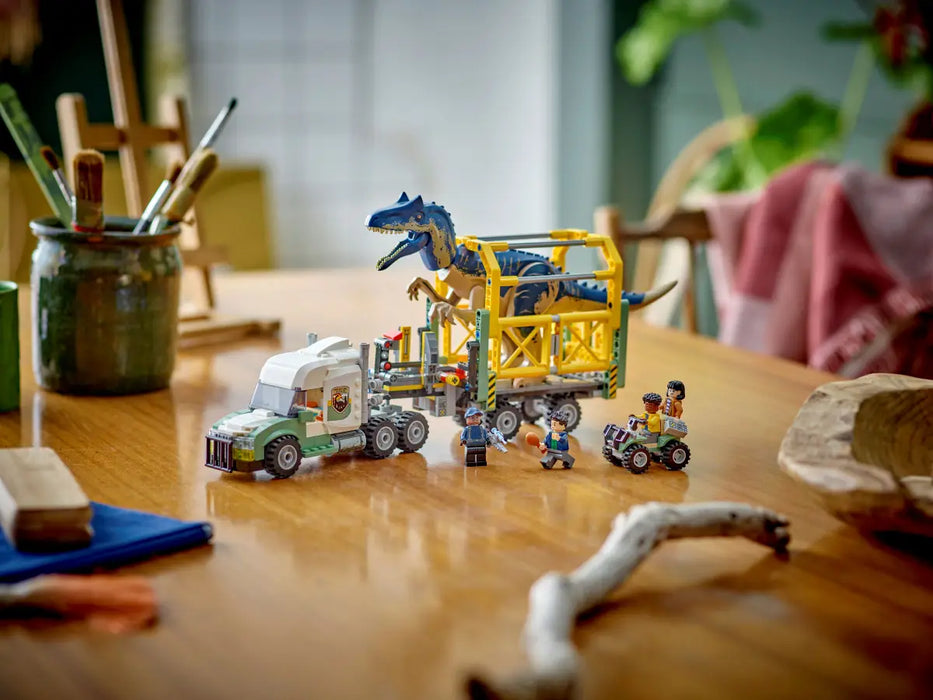 Lego Dinosaur Missions: Allosaurus Transport Truck (76966)