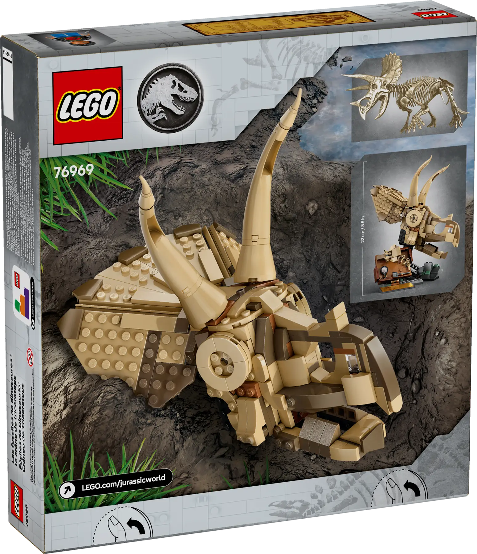Lego Dinosaur Fossils: Triceratops Skull (76969)