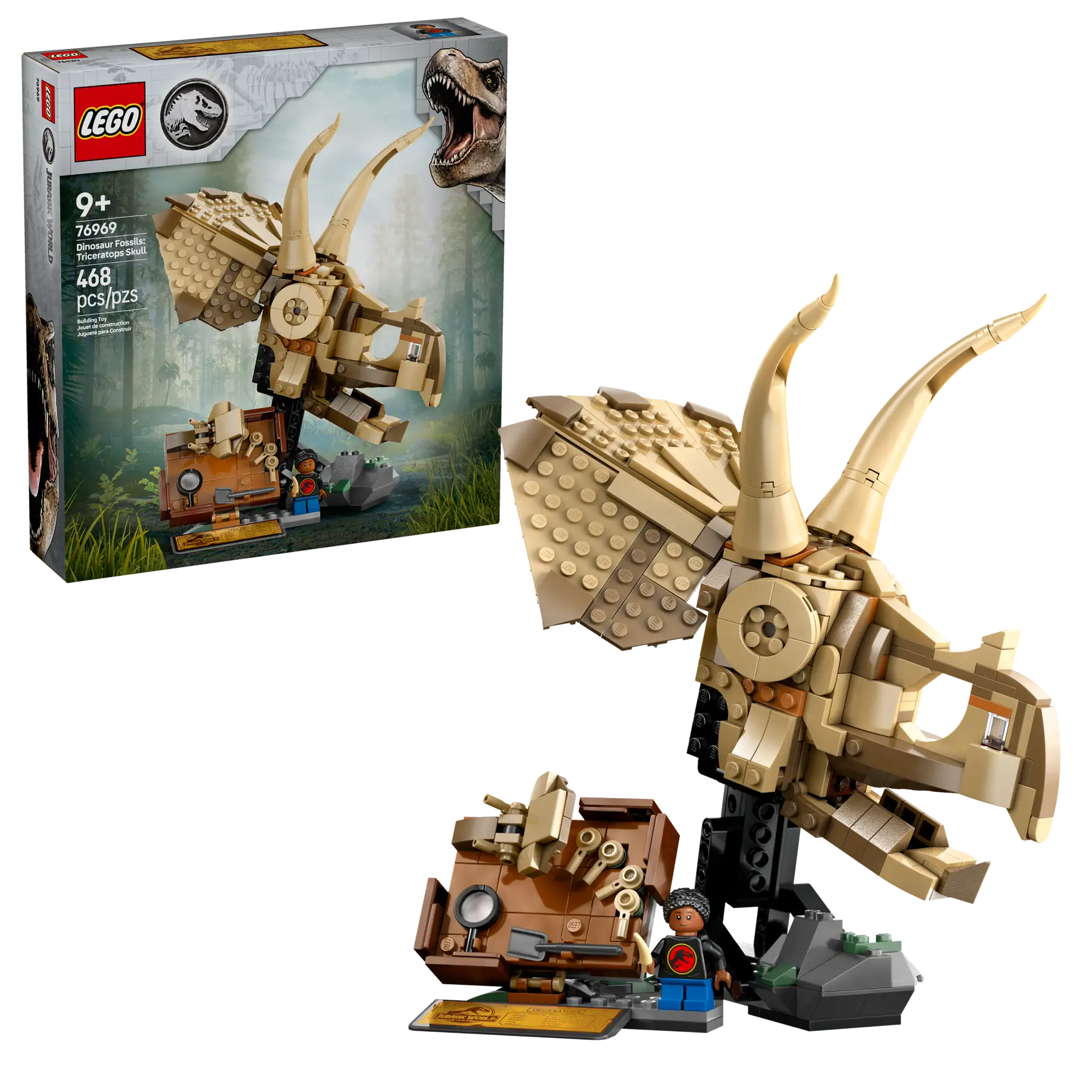Lego Dinosaur Fossils: Triceratops Skull (76969)