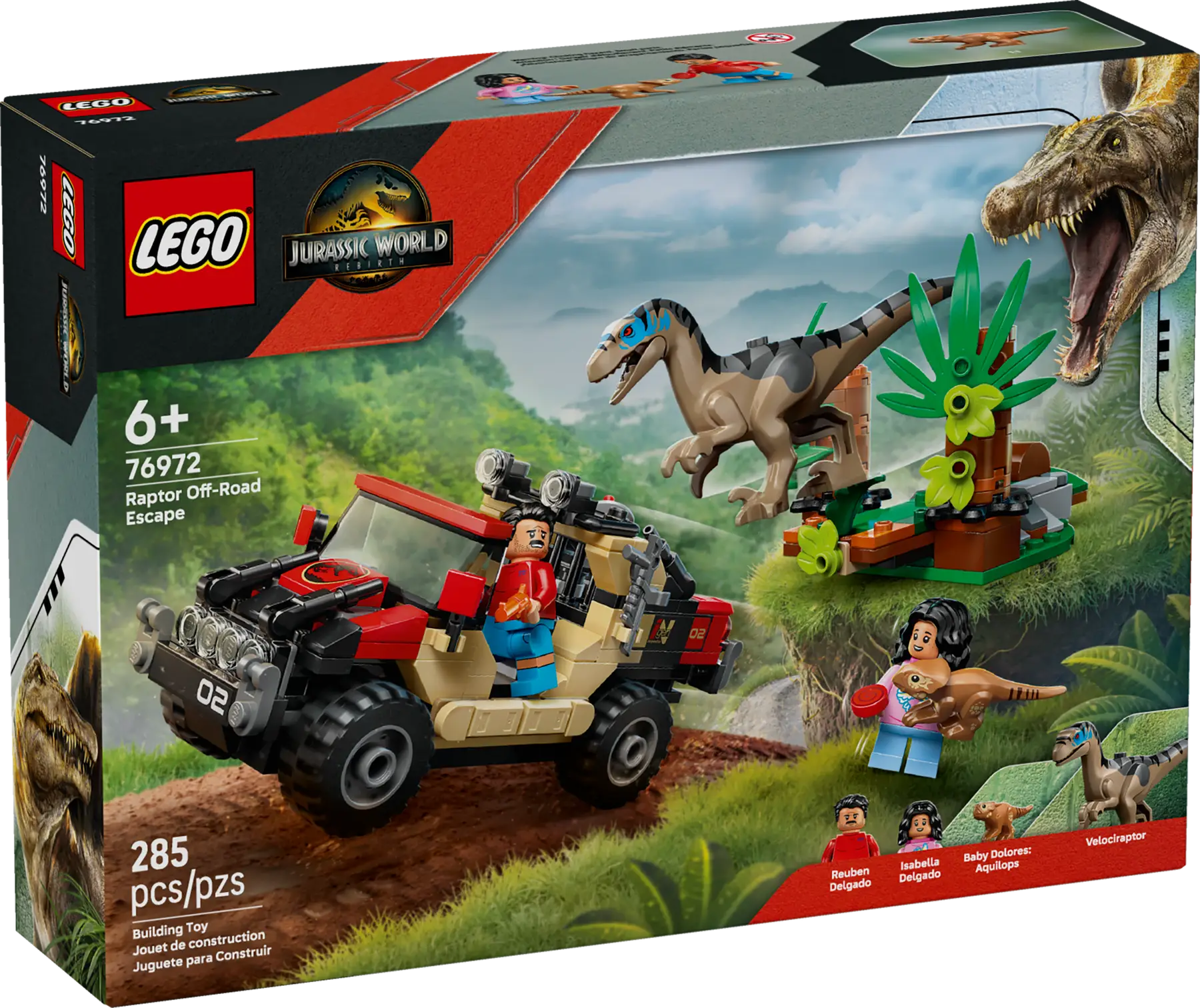 Lego Raptor Off-Road Escape  (76972)
