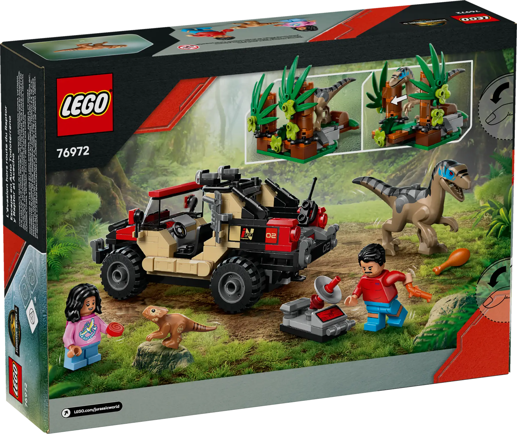 Lego Raptor Off-Road Escape  (76972)