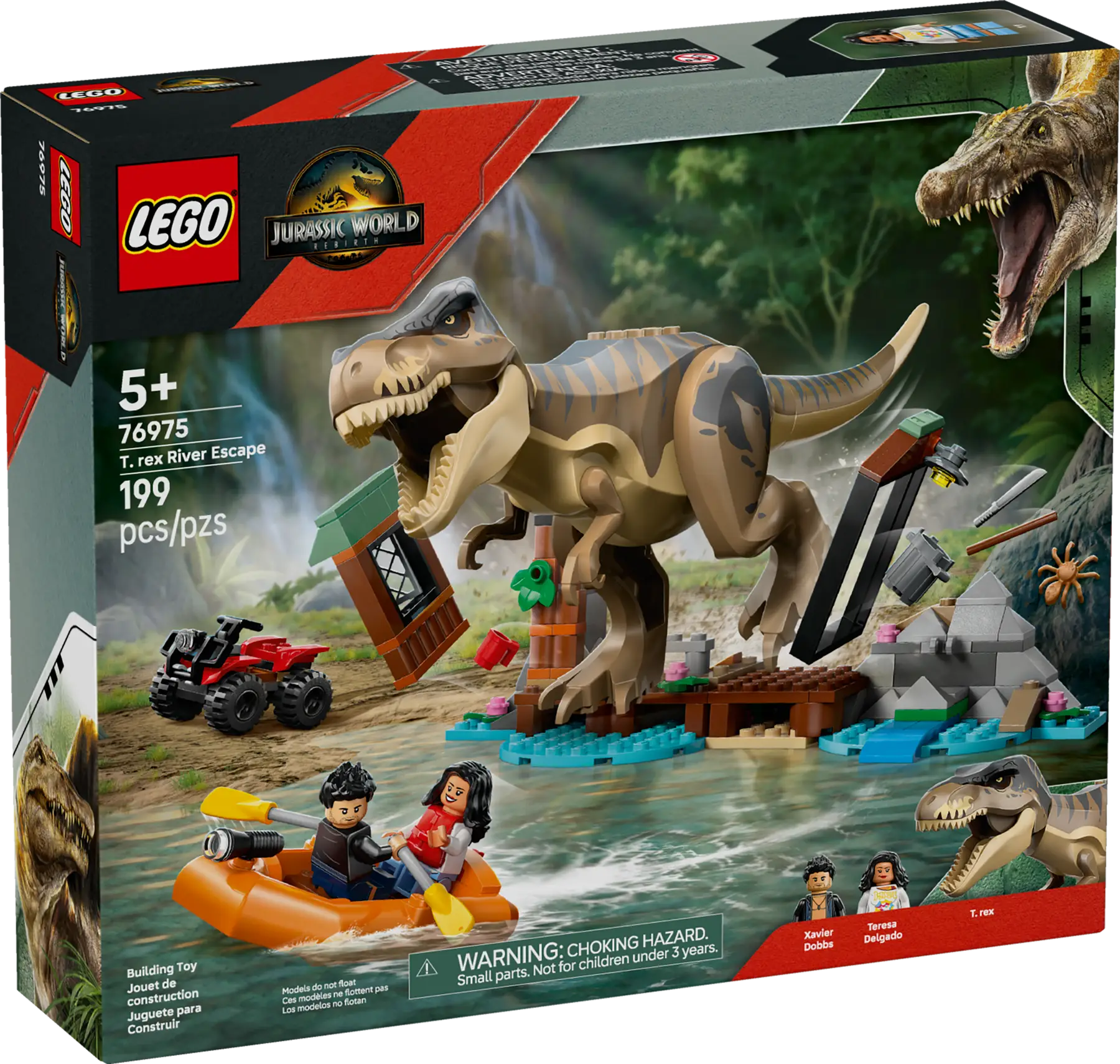 Lego T.Rex River Escape  (76975)
