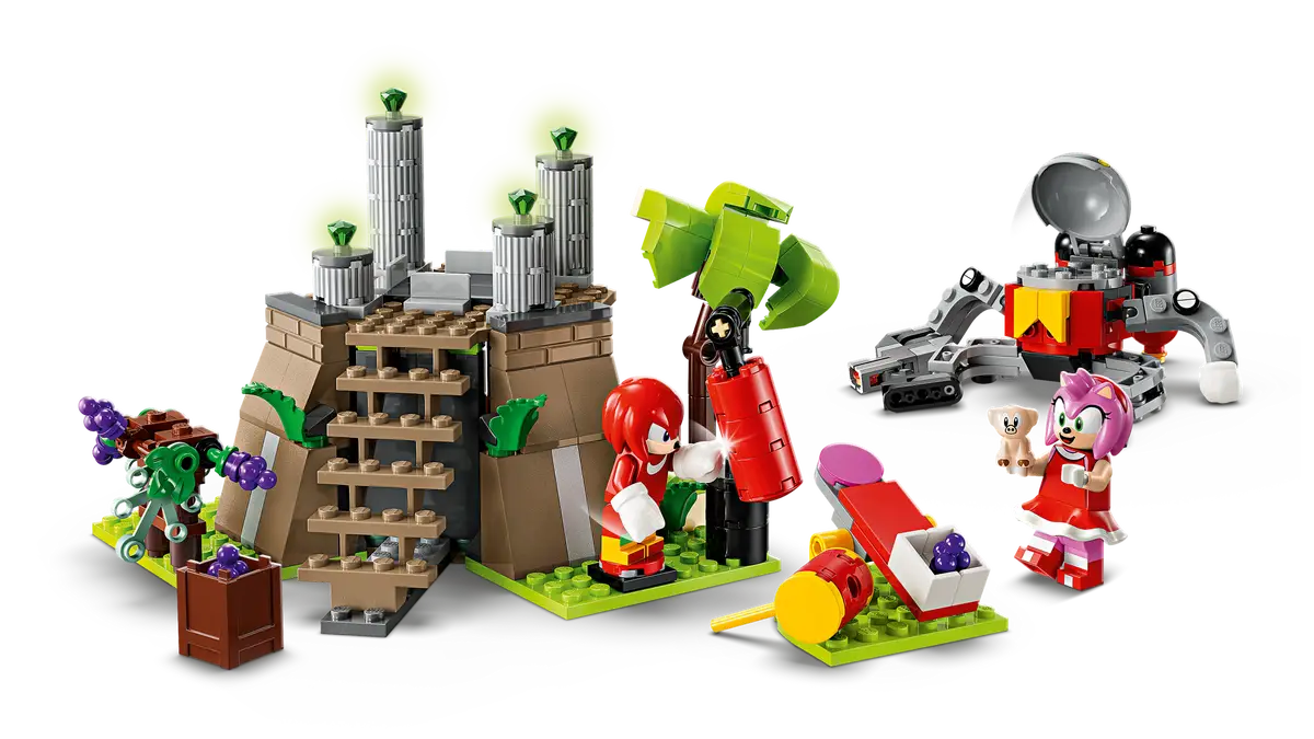 Lego Knuckles and the Master Emerald Shrine (76998)