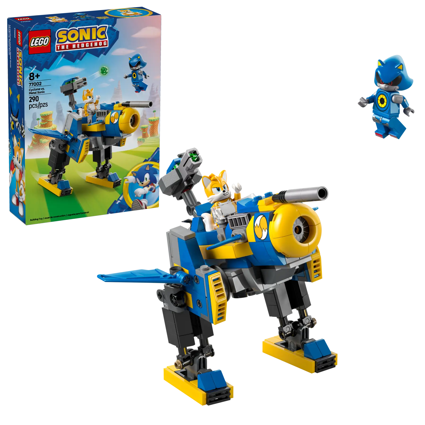 Lego Cyclone vs. Metal Sonic (77002)