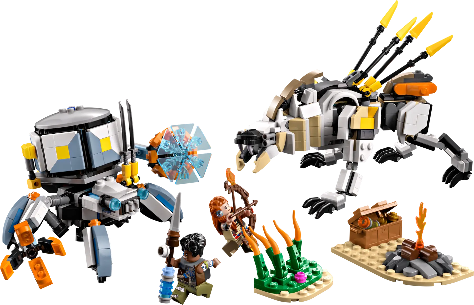 Lego Horizon Adventures Aloy & Varl vs. Shell-Walker & Sawtooth (77037)