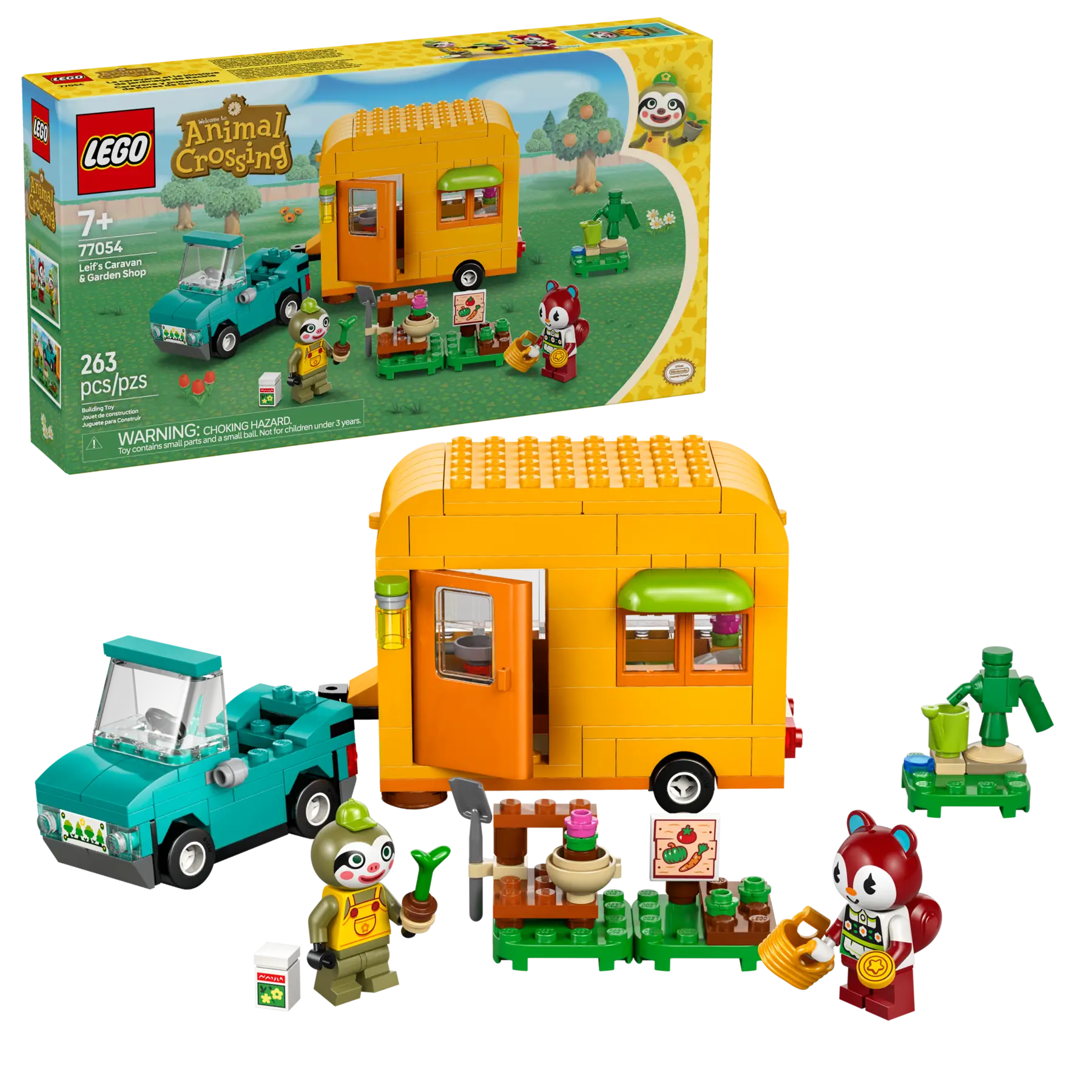 Lego Leif's Caravan & Garden Shop (77054)