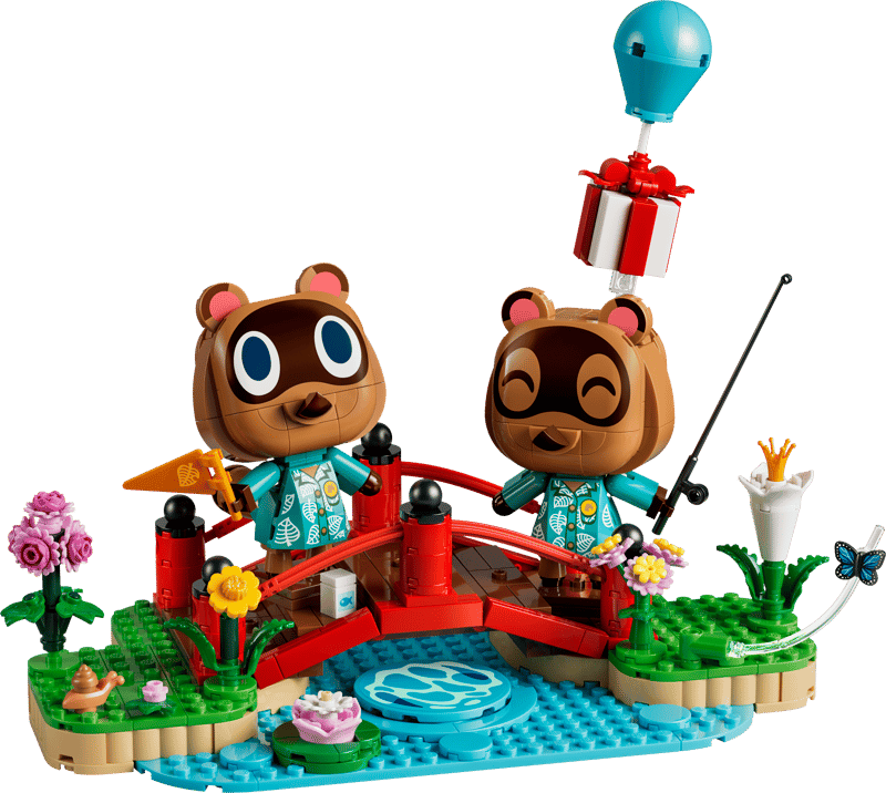LEGO Animal Crossing Timmy & Tommy's Fun Day Out (77059) | Animal Crossing Building Set for Ages 8+