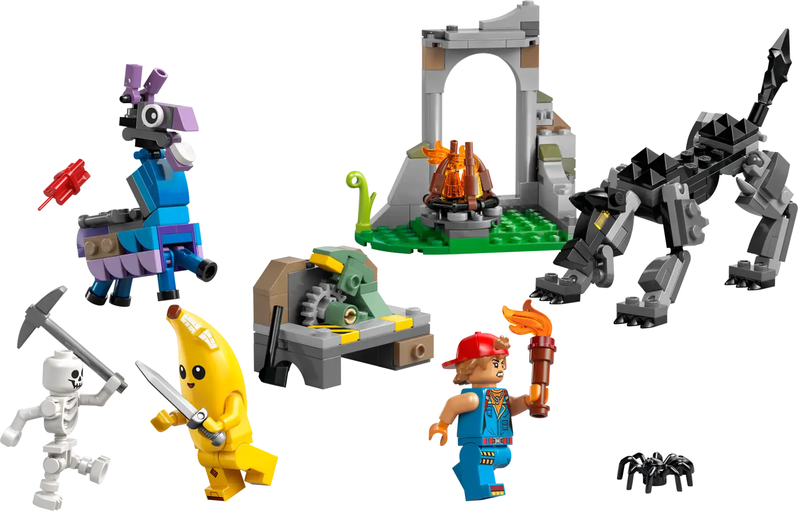 Lego Peely & Sparkplug's Camp  (77075)