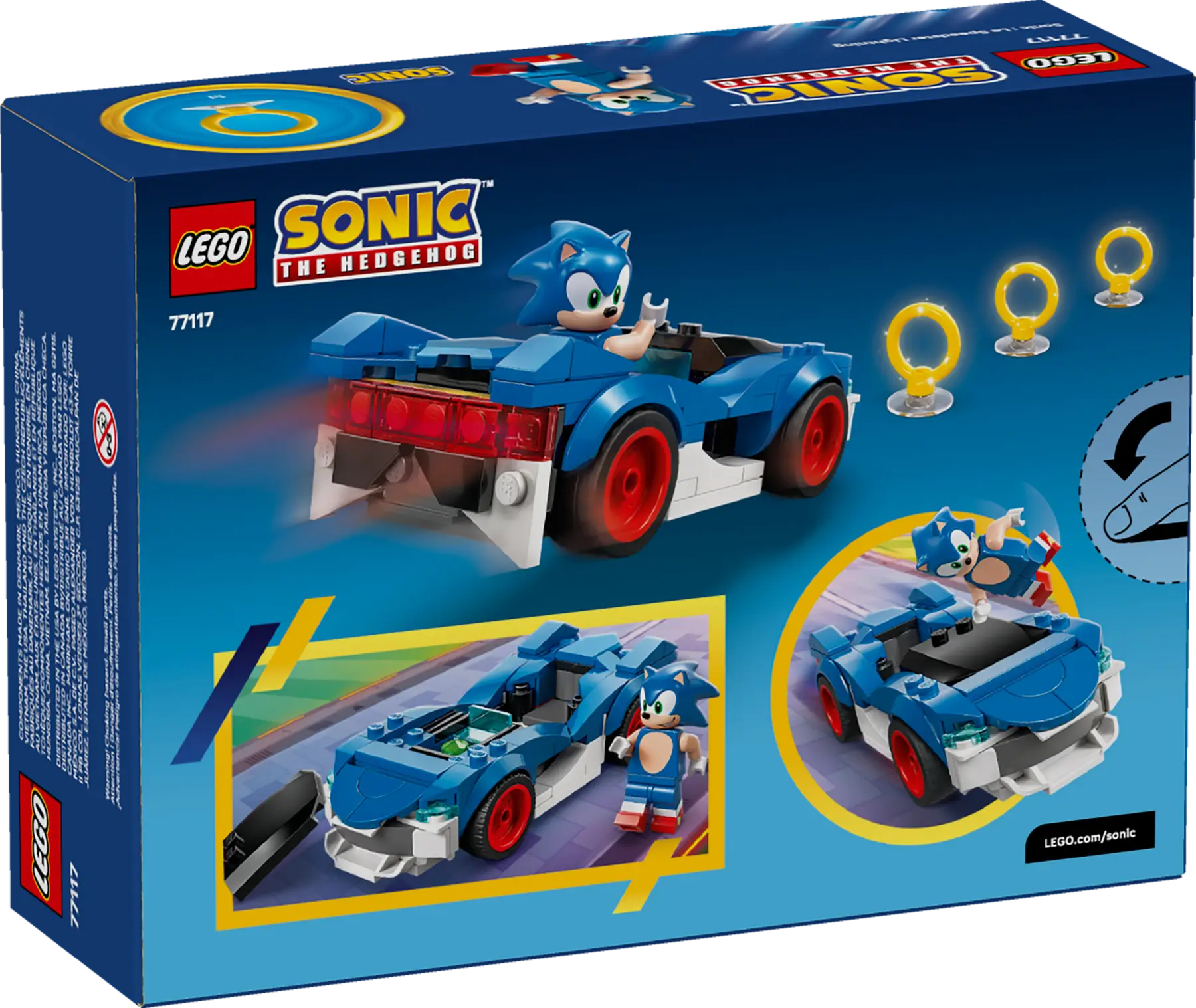 Lego Sonic: Speedster Lightning  (77117)